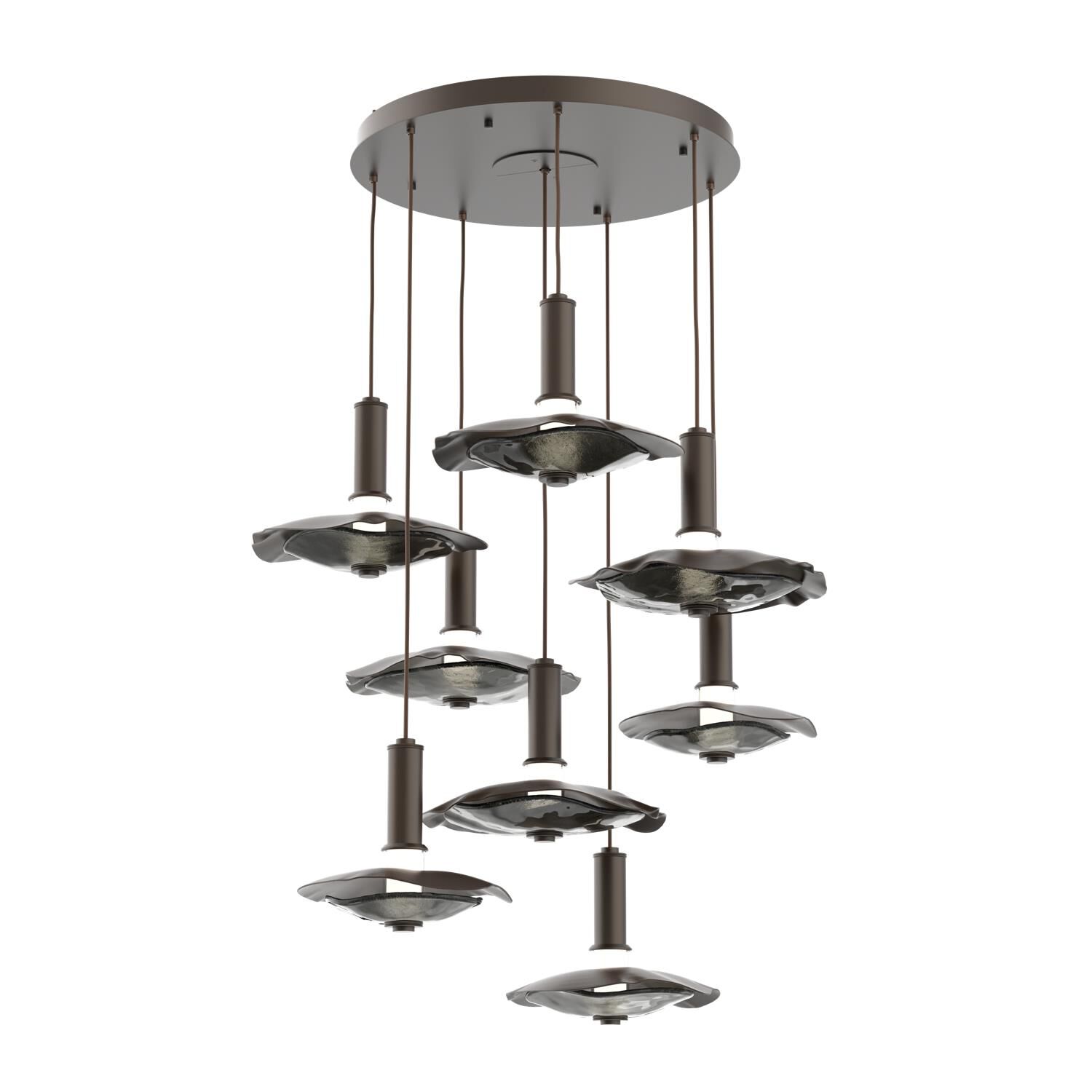 Levi Wilson Cumulus 37 Inch Multi Light Pendant by Hammerton Studio