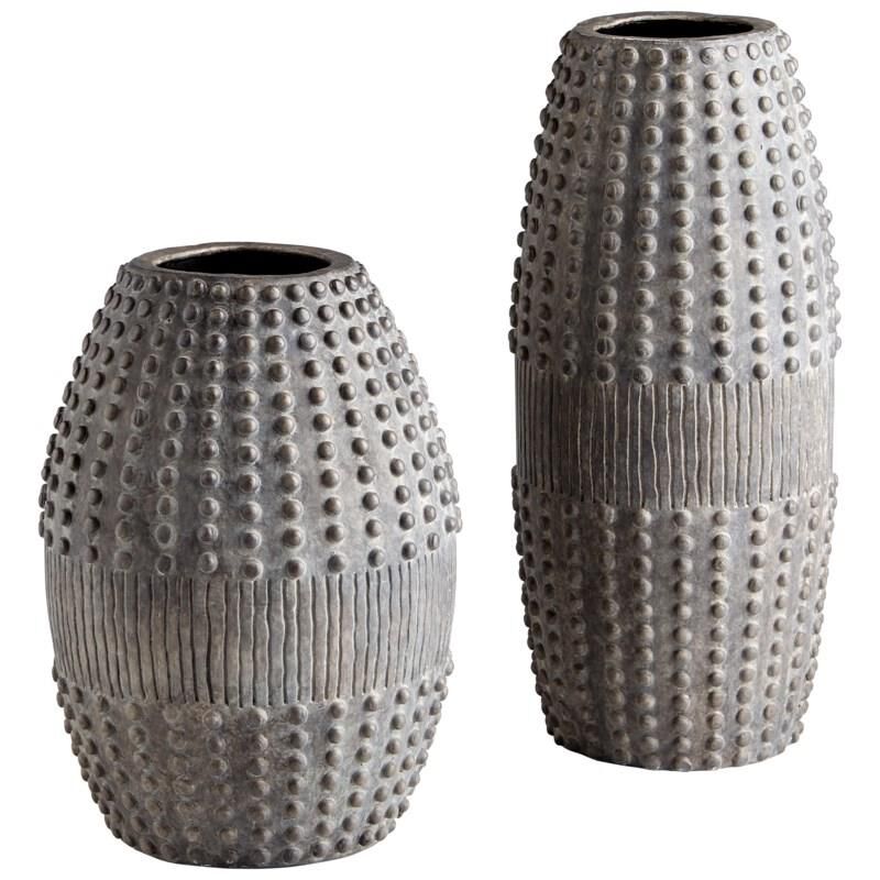 Tall Scoria Vase Vase-Urn by Cyan Designs