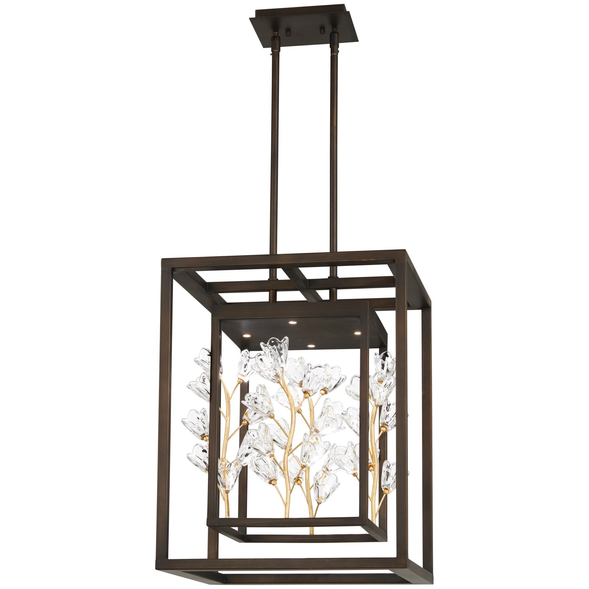 Maison Des Fleurs 18 Inch LED Large Pendant by Metropolitan Lighting