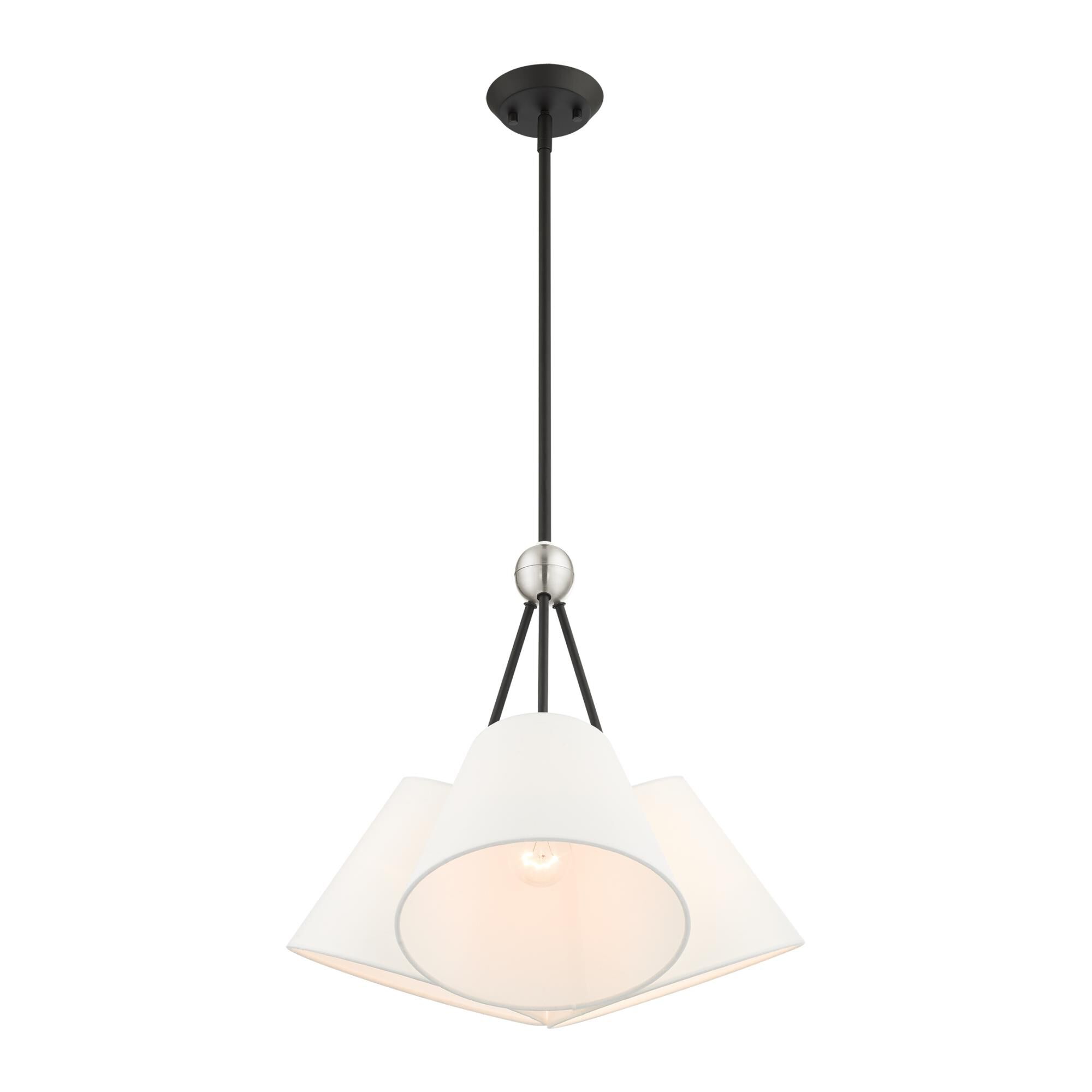 Prato 3 Light Multi Light Pendant by Livex Lighting