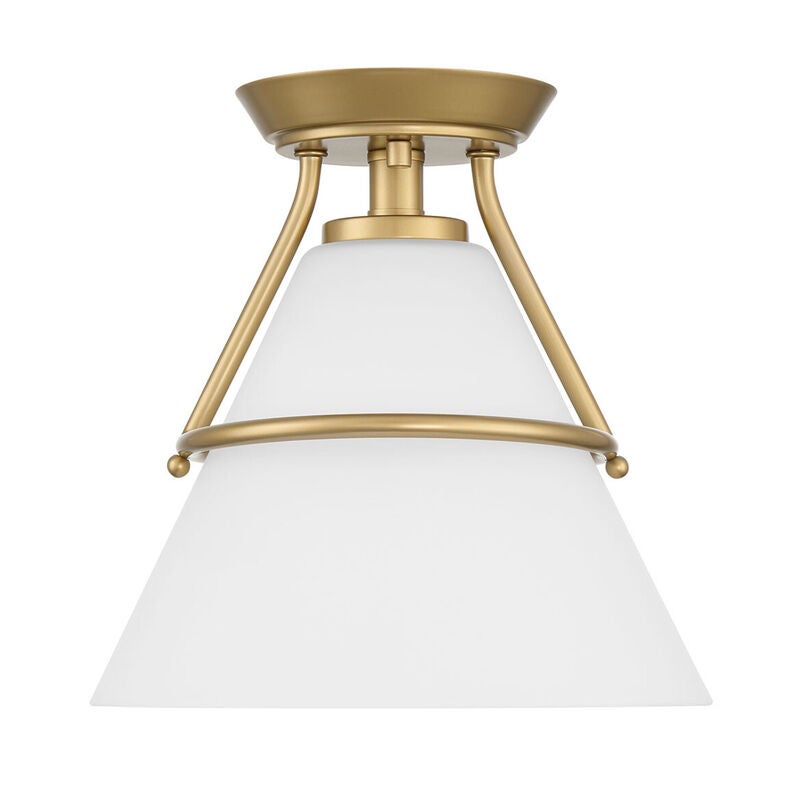 10 Inch Semi Flush Mount by Meridian Lighting