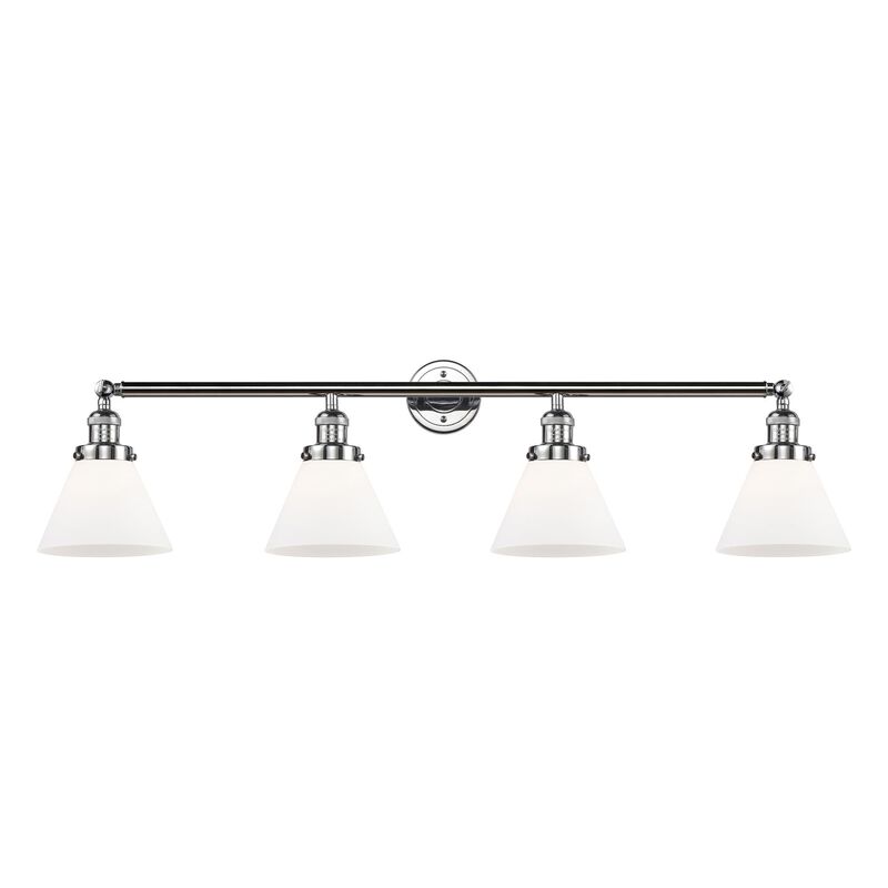 Bruno Marashlian Large Cone 43 Inch 4 Light Bath Vanity Light by Innovations Lighting