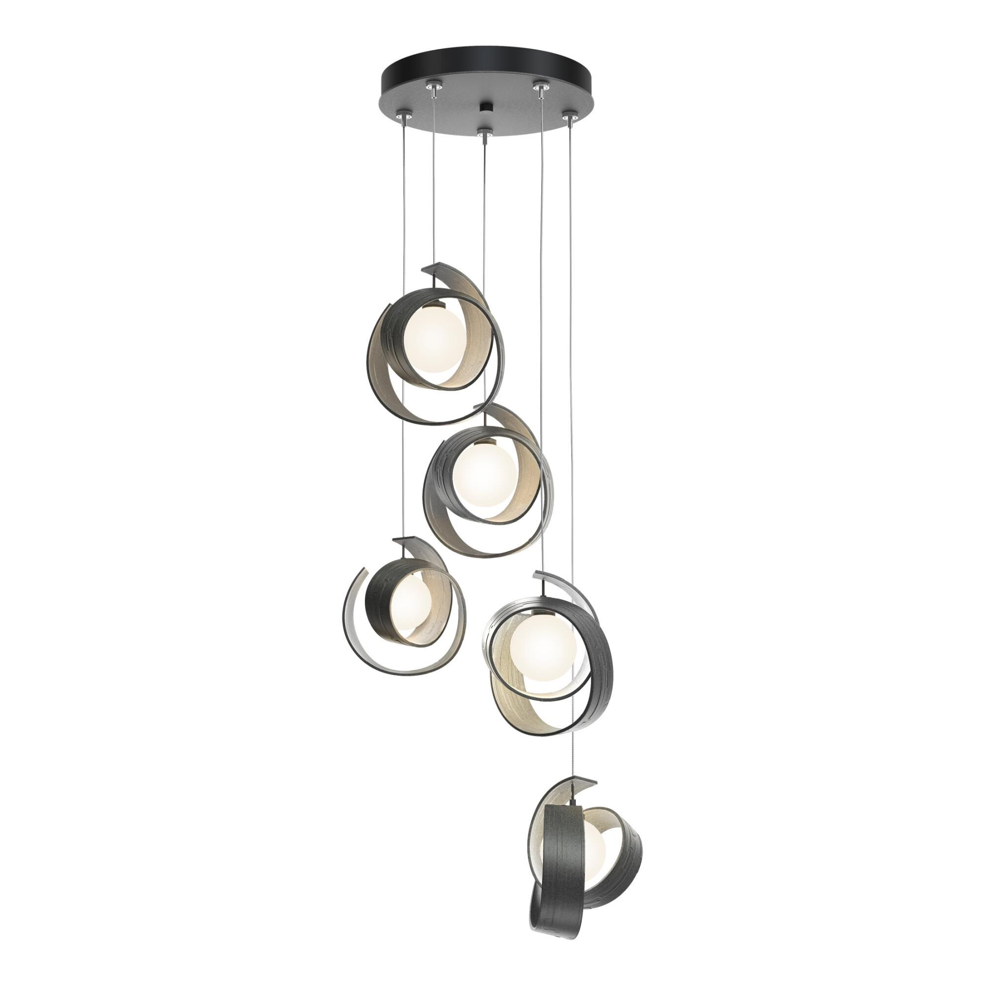 Riza 19 Inch 5 Light Multi Light Pendant,