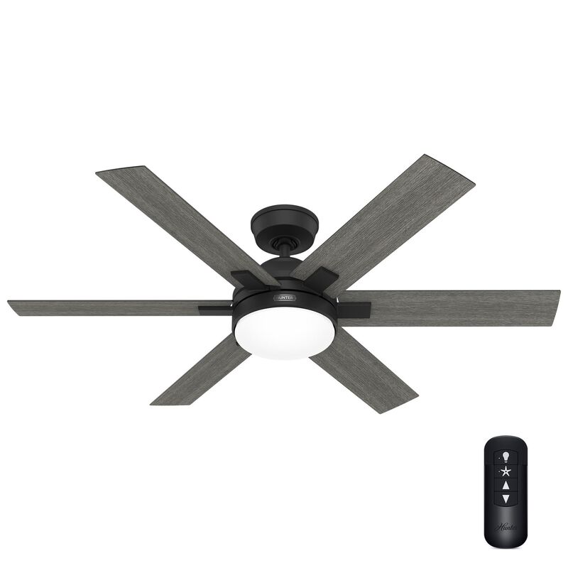 Georgetown 52 Inch Ceiling Fan with Light Kit by Hunter Fan