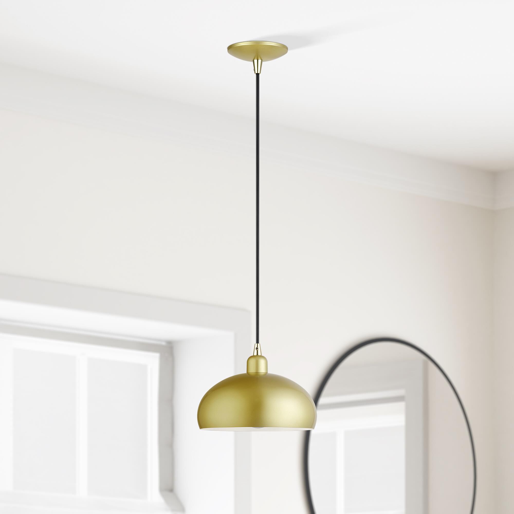 Domma 10 Inch Mini Pendant by Livex Lighting