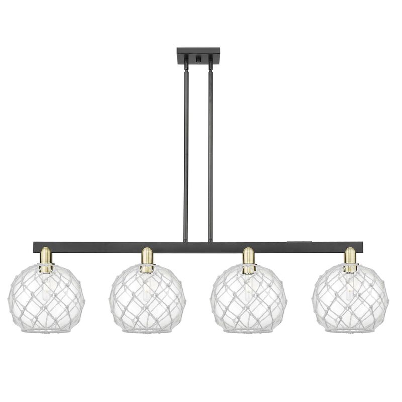 Bruno Marashlian Farmhouse Rope 53 Inch Linear Suspension Light by Innovations Lighting
