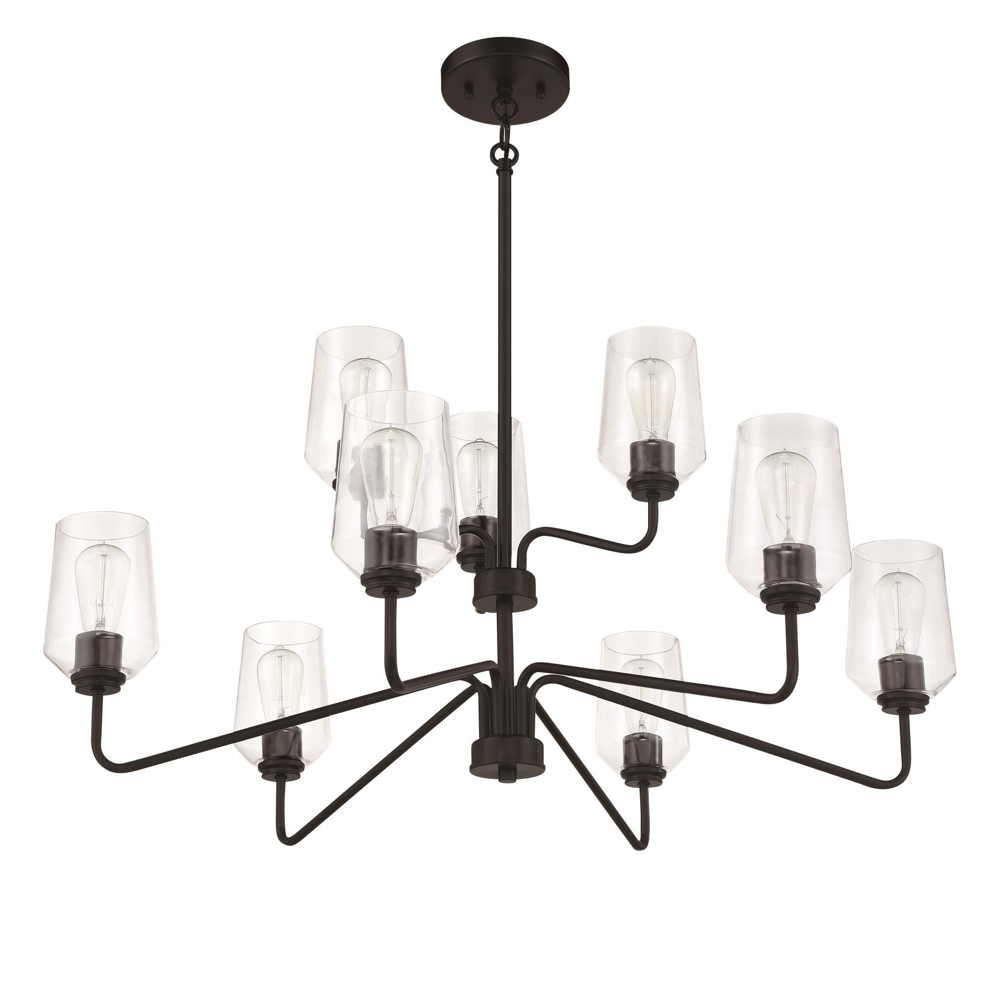 Shayna 39 Inch 9 Light Chandelier by Craftmade