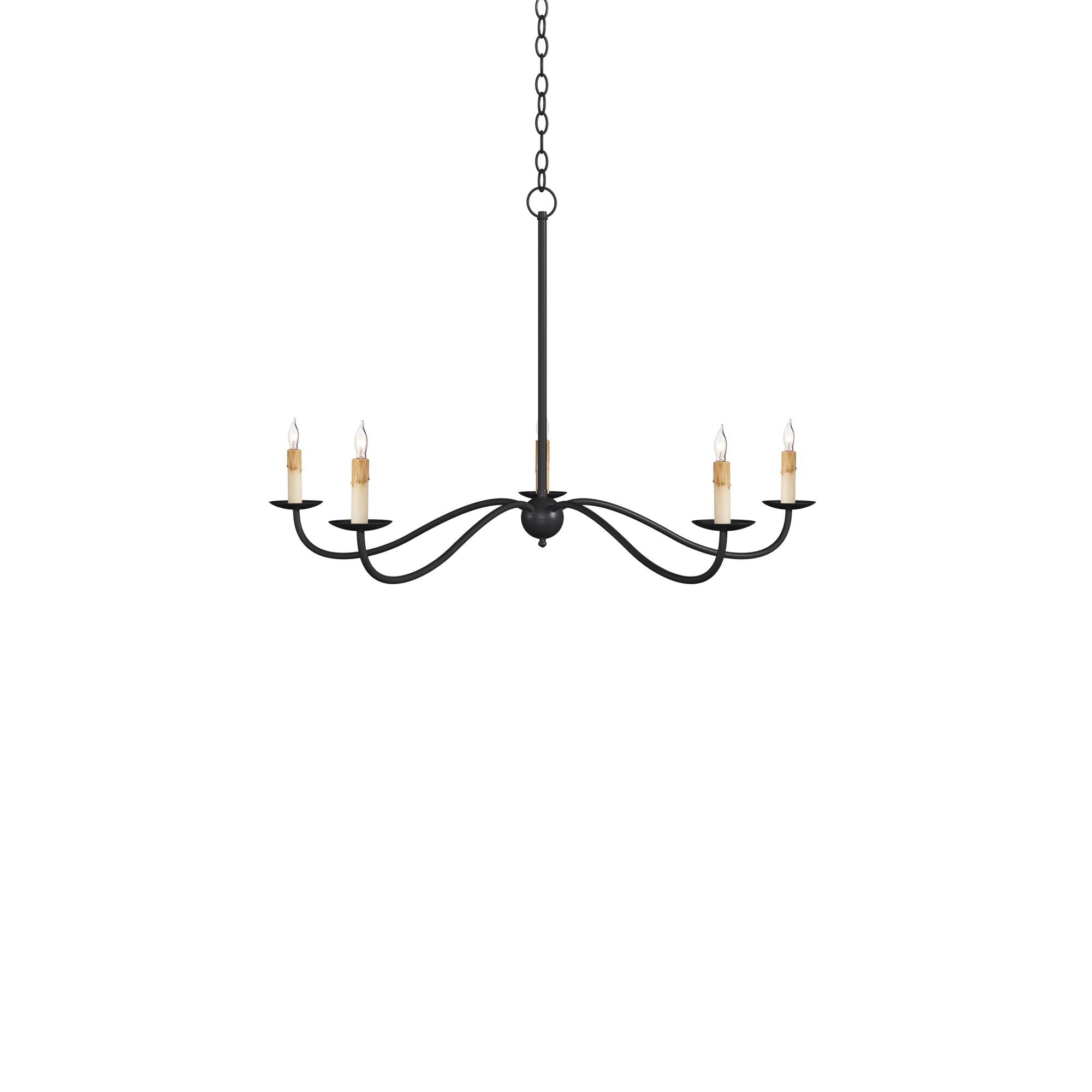 Saxon Chandelier by Currey and Company