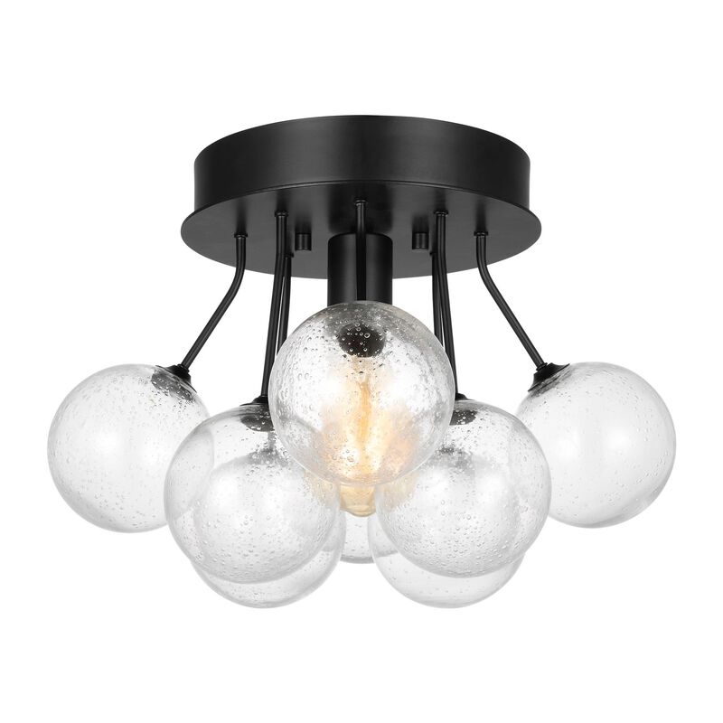 Sean Lavin Bronzeville 15 Inch Semi Flush Mount by Visual Comfort Studio