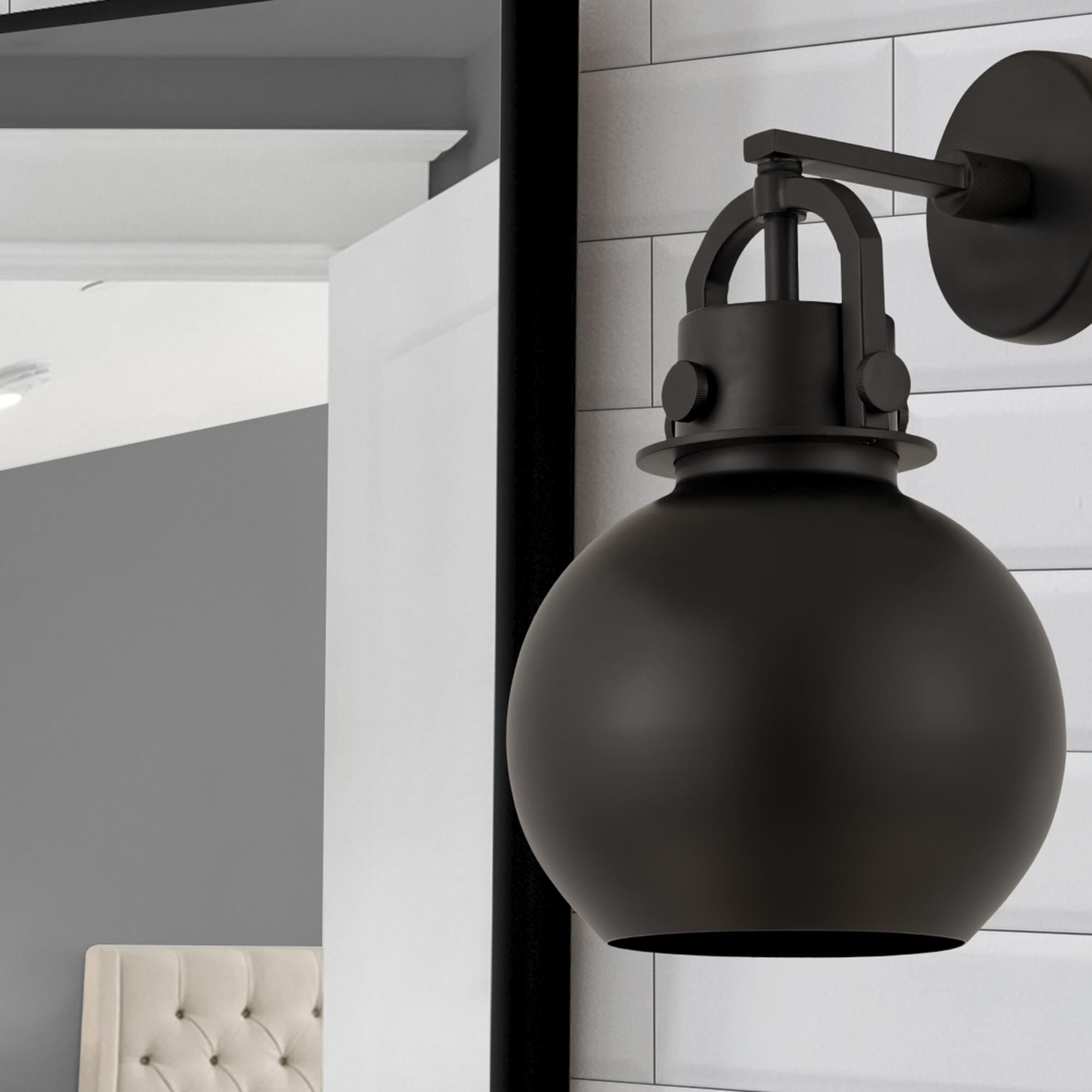 Bruno Marashlian Newton Sphere 8 Inch Wall Sconce by Innovations Lighting