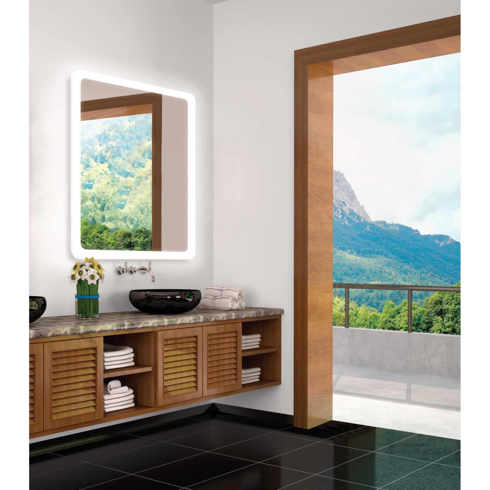 Shown in Silver finish