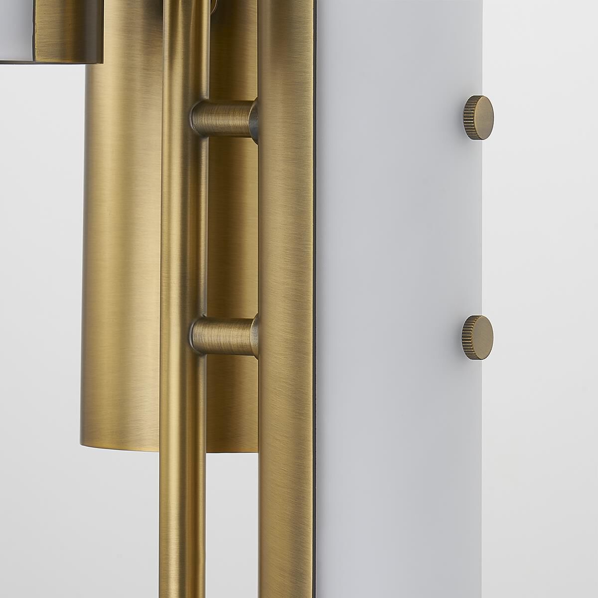Shown in Patina Brass finish and Opal shade