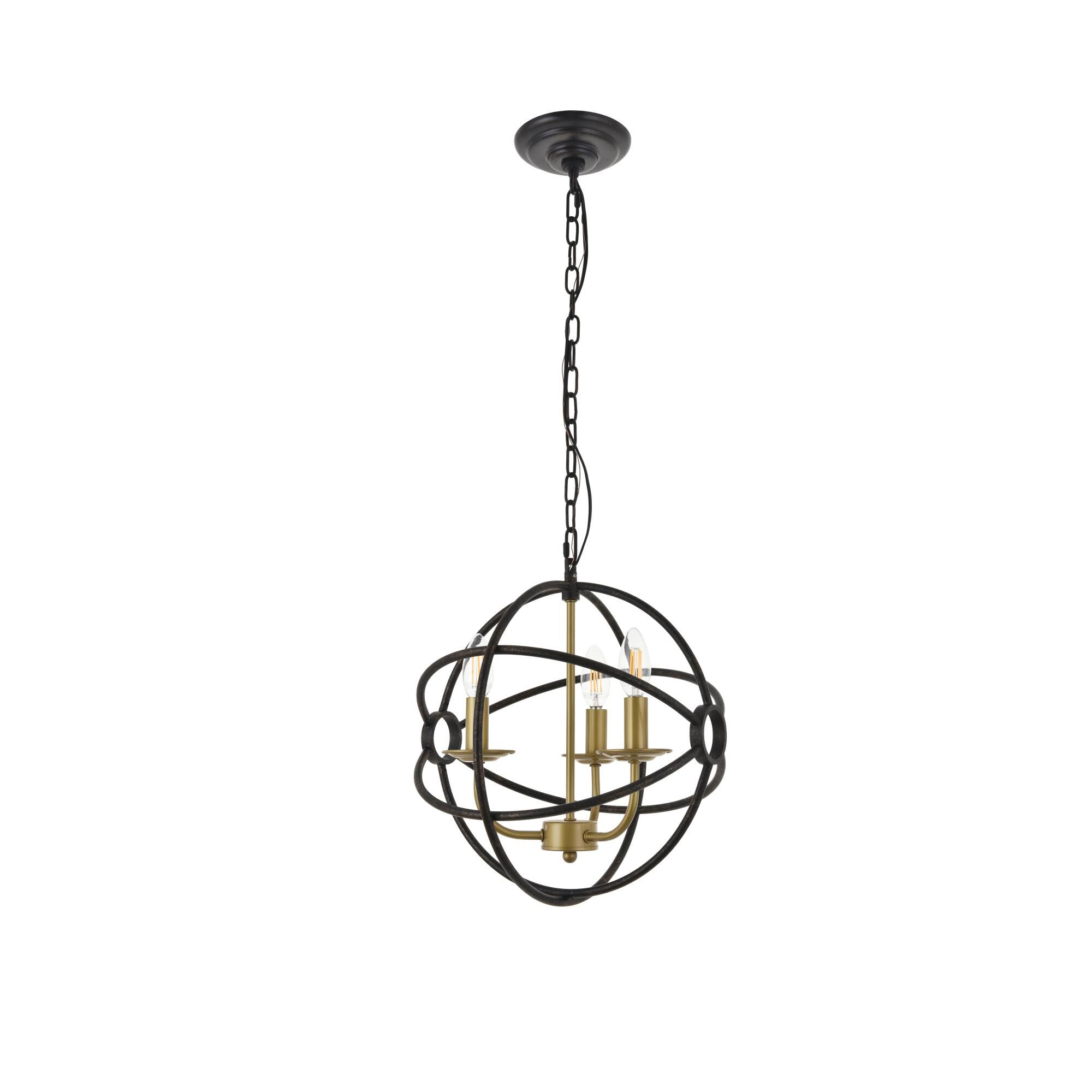 Octavia 13 Inch Large Pendant by Elegant Lighting