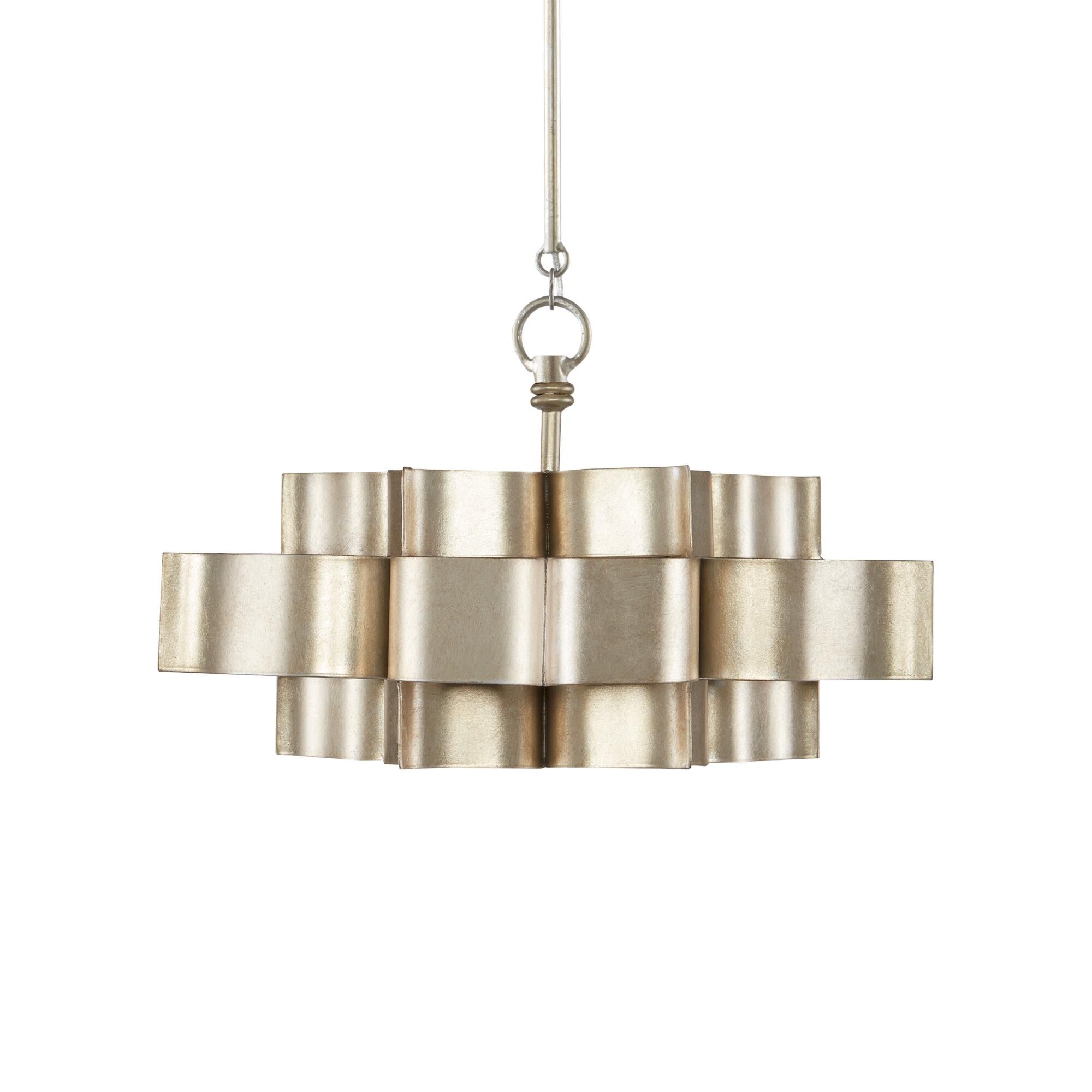 Shown in Contemporary Silver Leaf finish