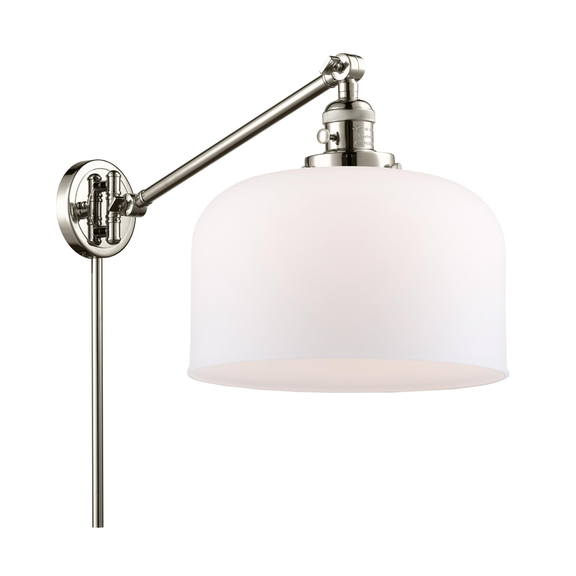 Bruno Marashlian Bell Wall Swing Lamp by Innovations Lighting