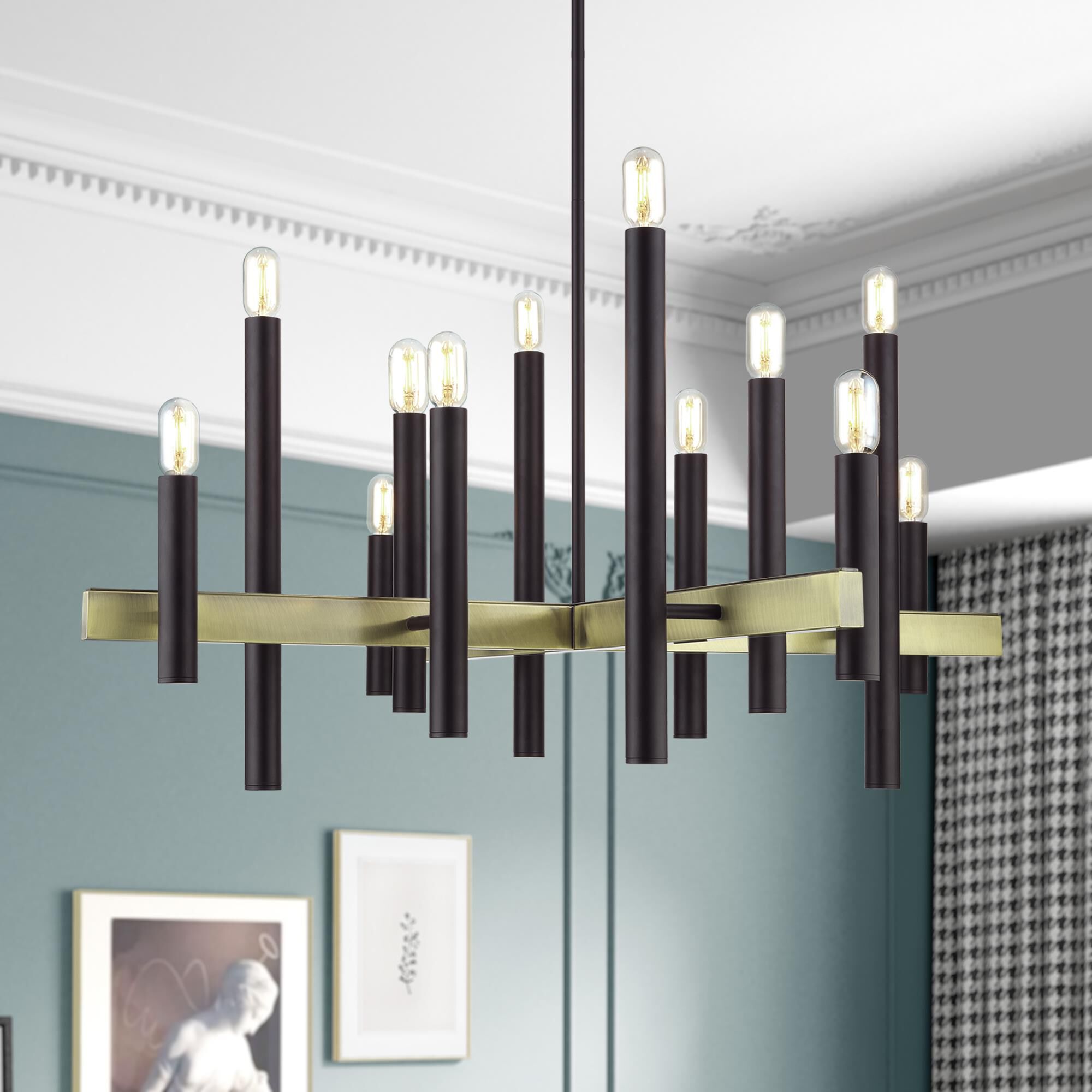 Helsinki 44 Inch Chandelier by Livex Lighting