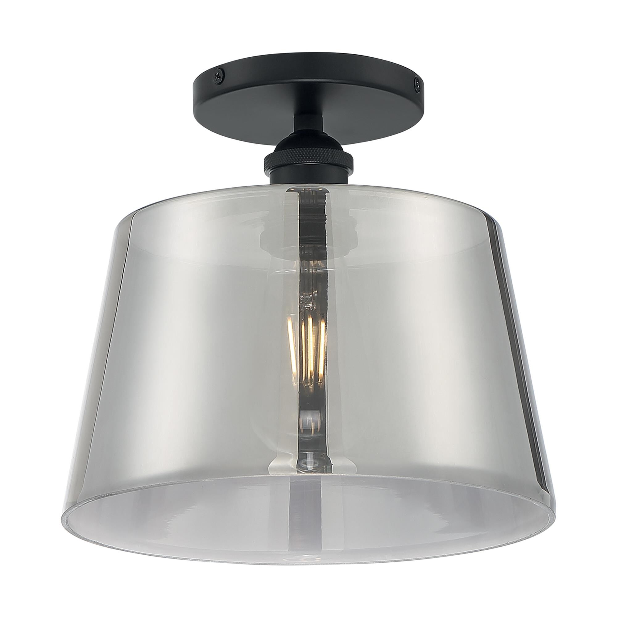 Shown in Black / Smoked Glass finish