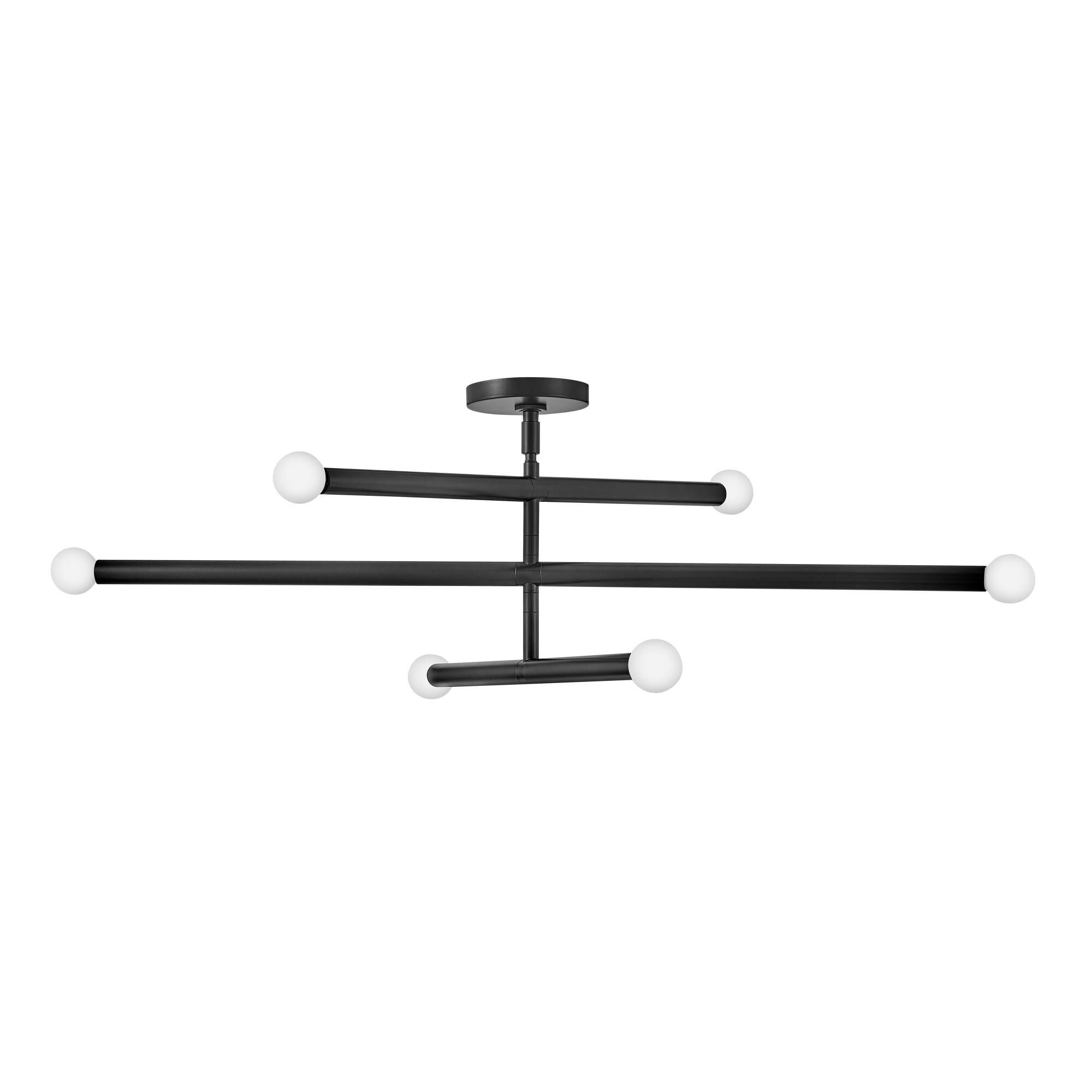 Millie 35 Inch 6 Light Chandelier by Lark