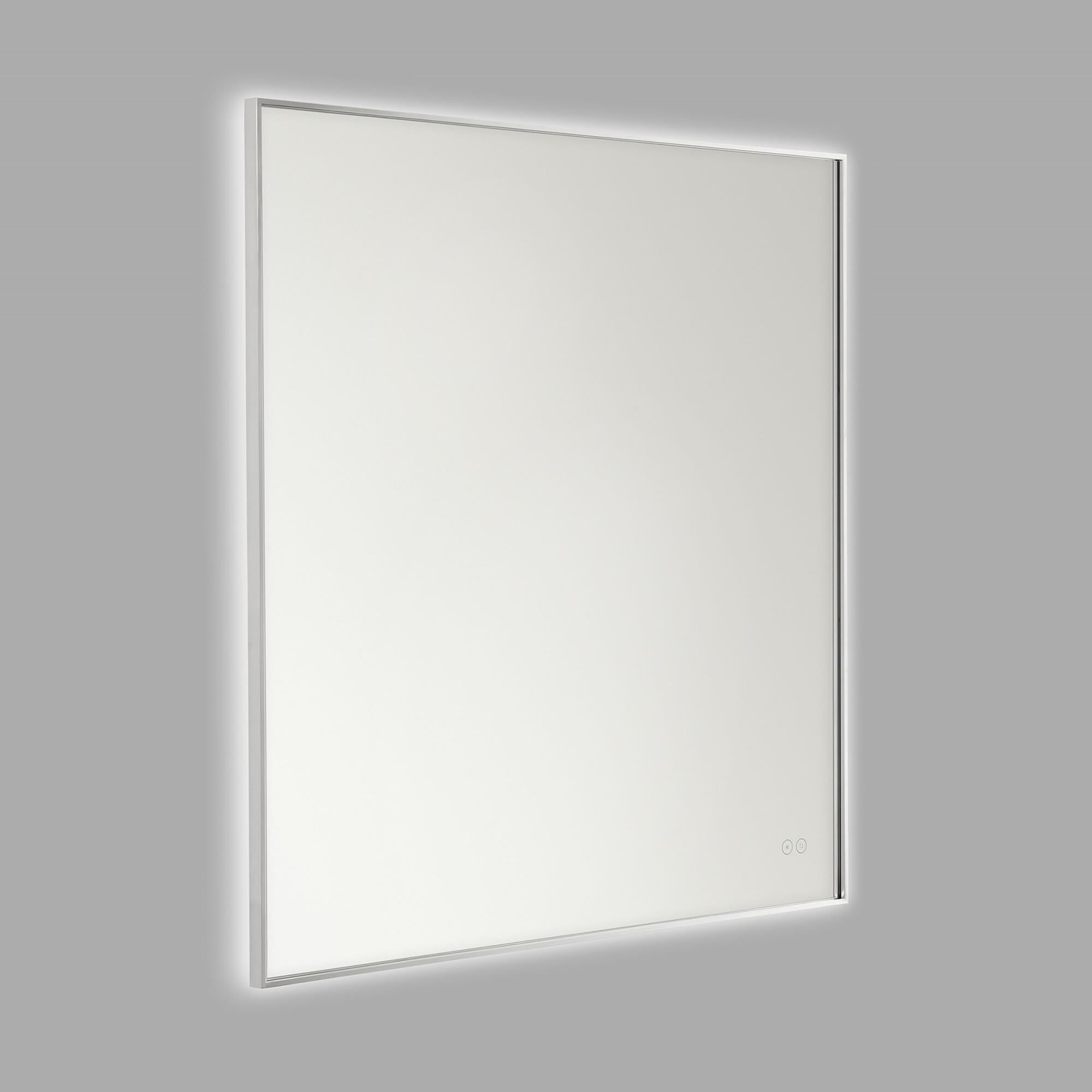 Shown in Chrome finish and Mirror Glass shade