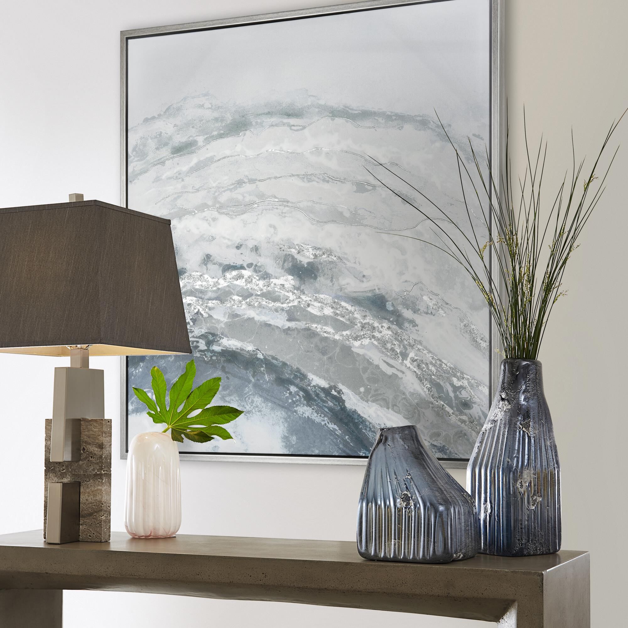 Shown in Blue finish