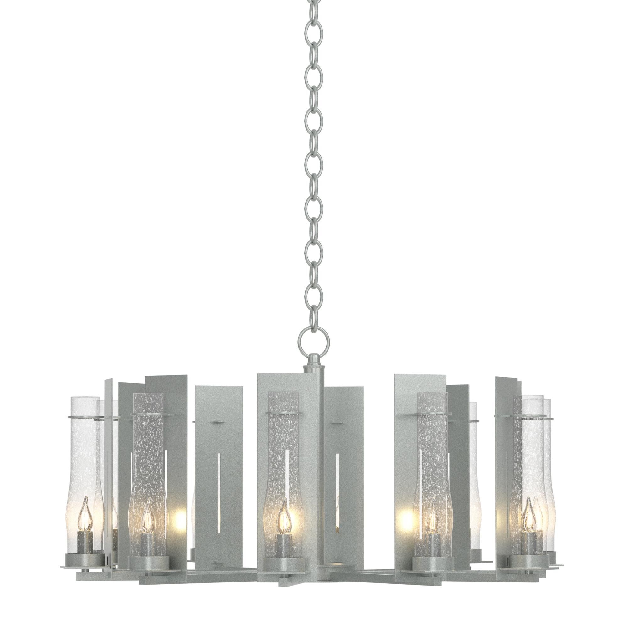 New Town 30 Inch 10 Light Chandelier by Hubbardton Forge