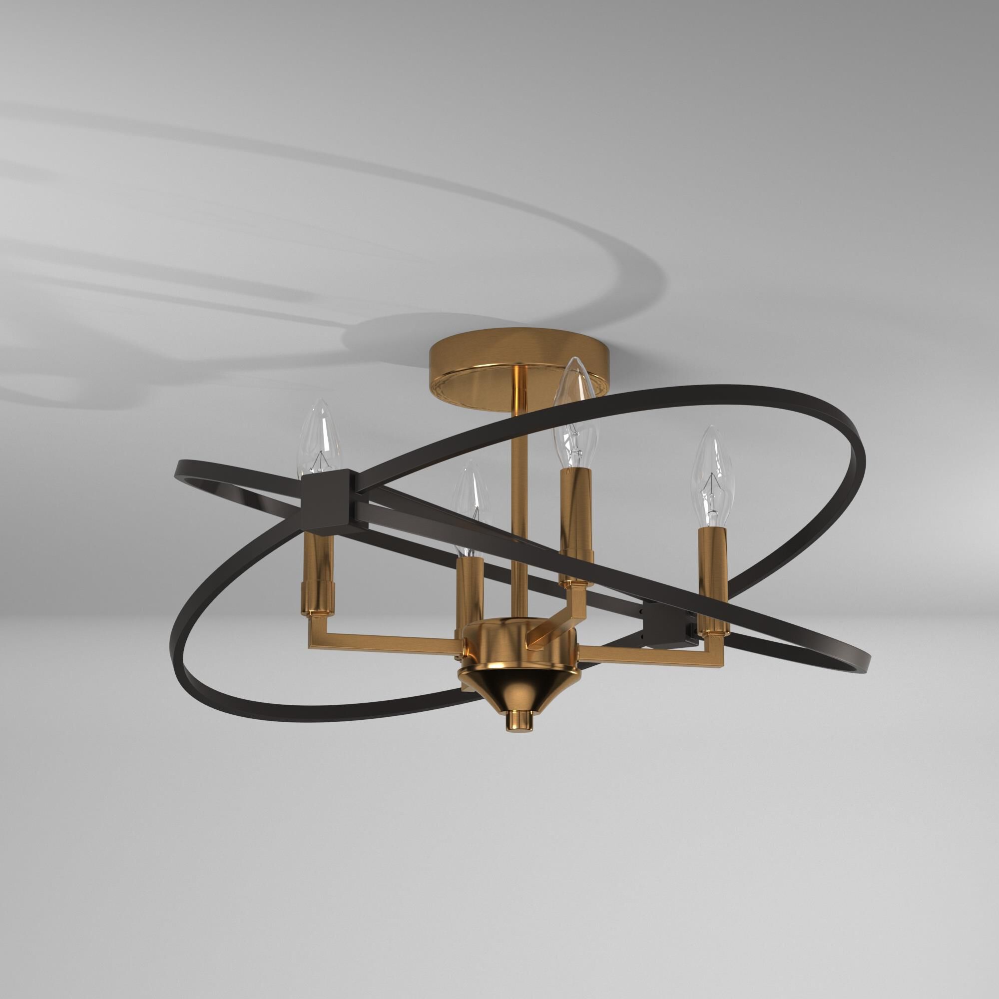 Shown in Vintage Bronze - Matte Black finish