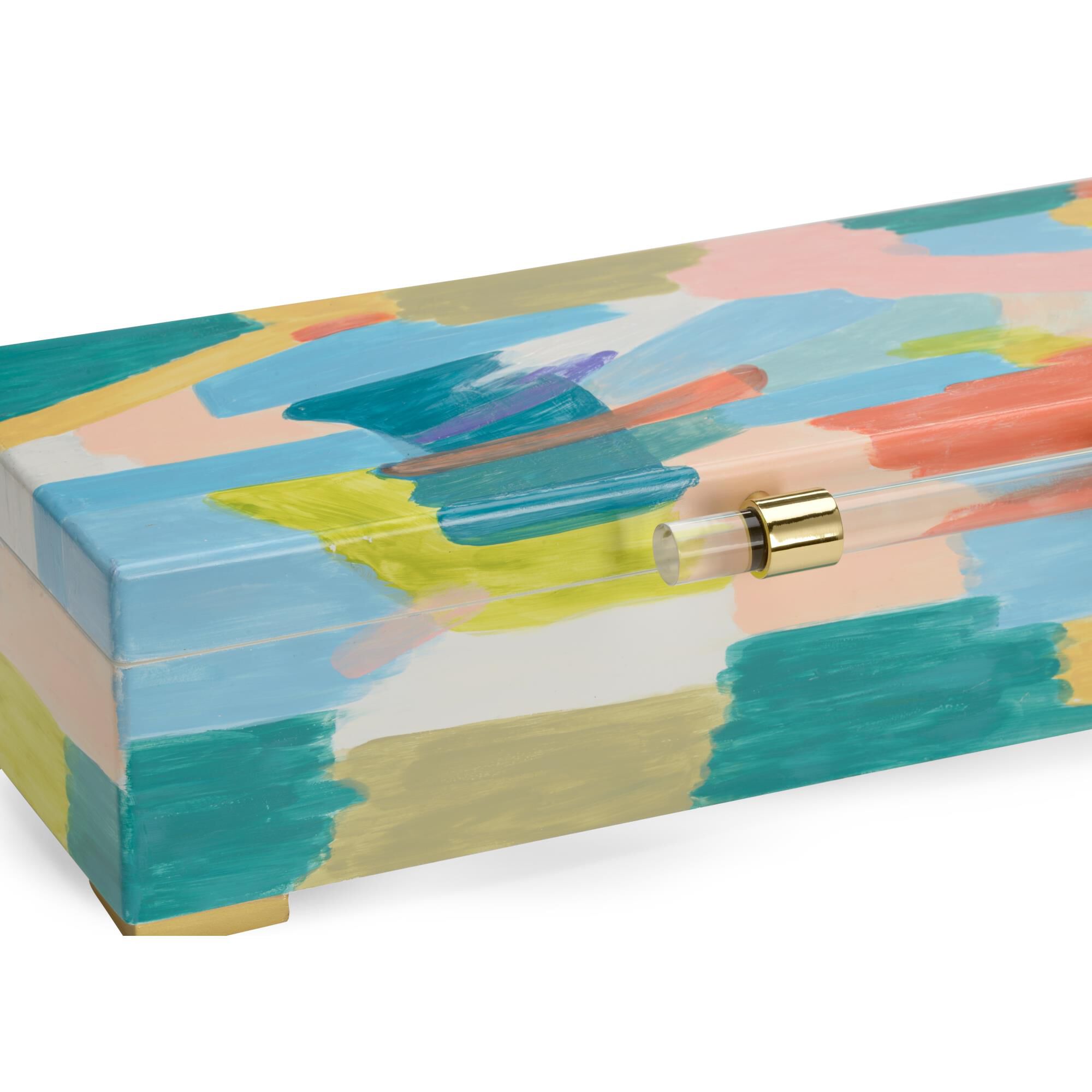 Multicolor Box Accent Box by Chelsea House