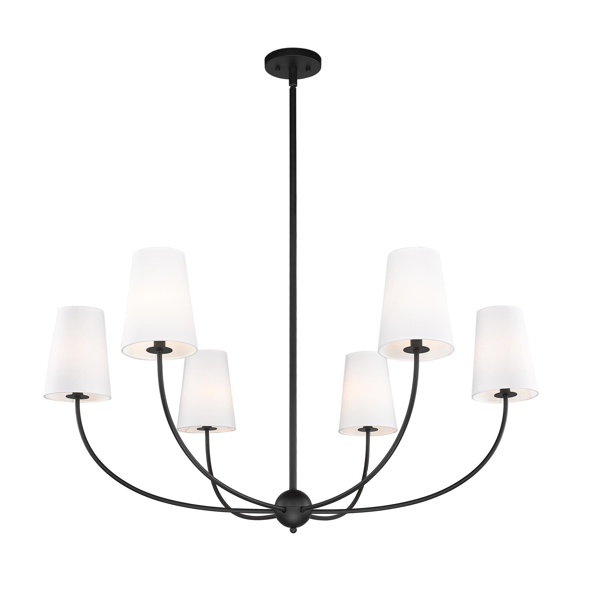 Shannon 42 Inch 6 Light Chandelier by Z-Lite