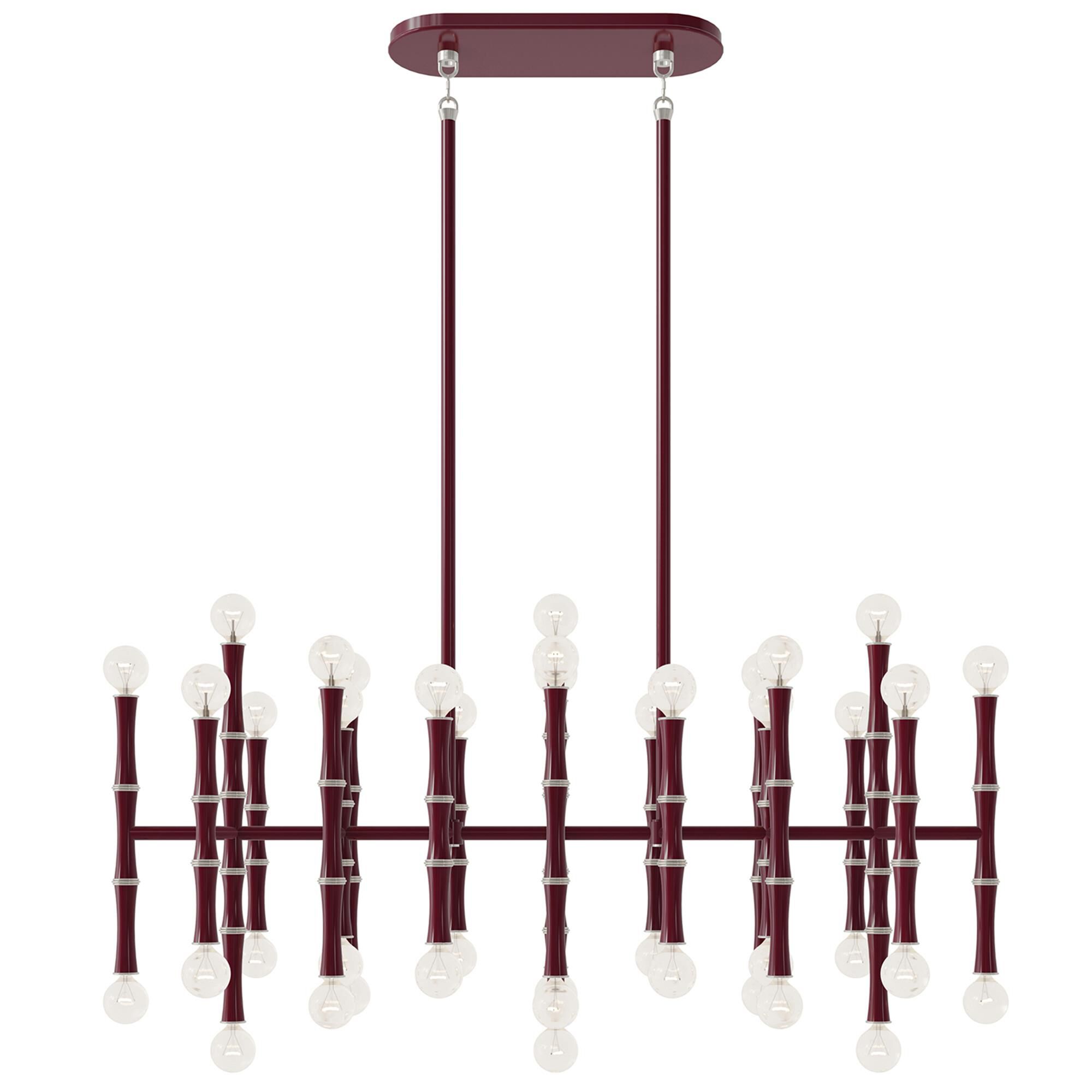 Shown in Sugar Plum finish and Polished Nickel accent