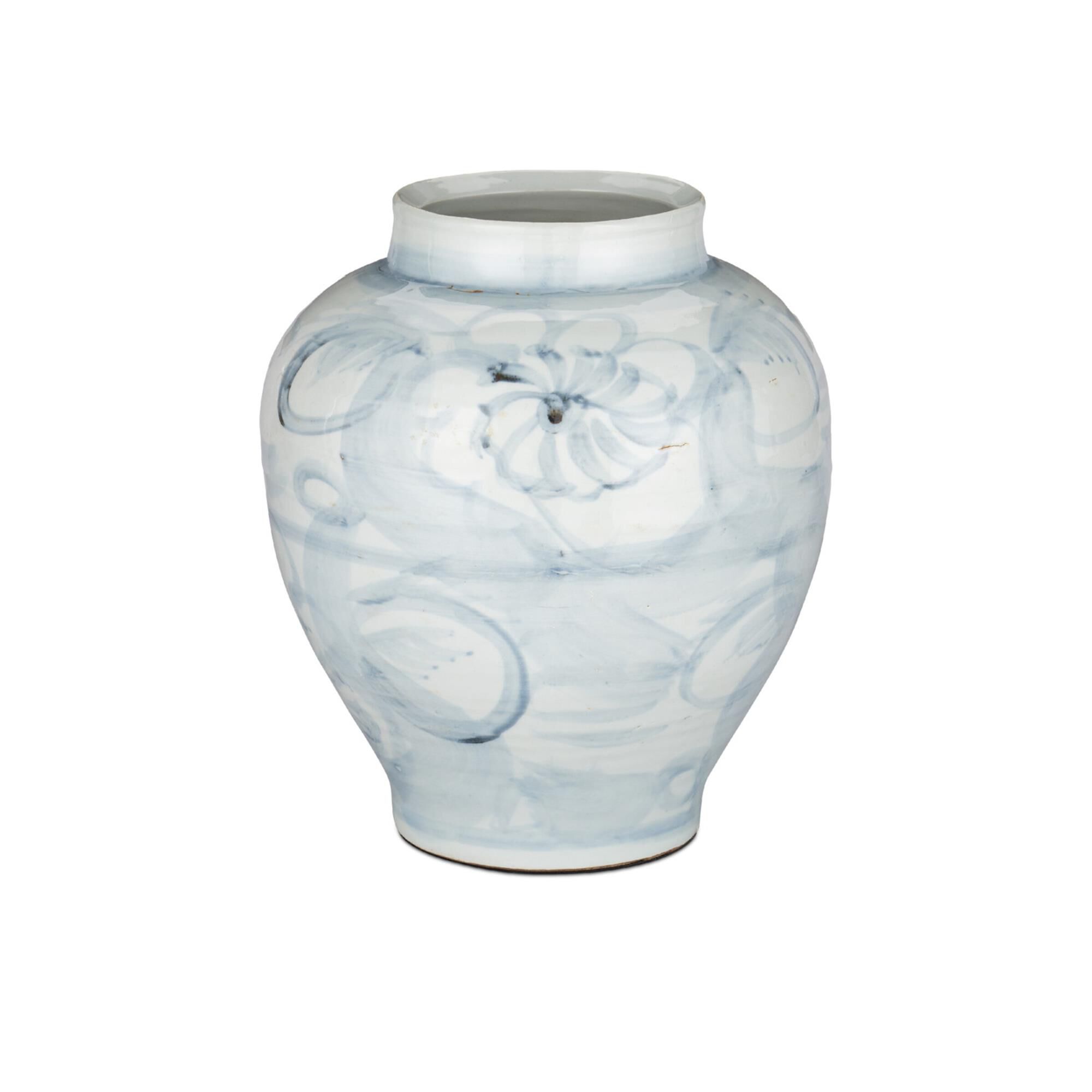 Ming-Style Countryside Vase-Urn,