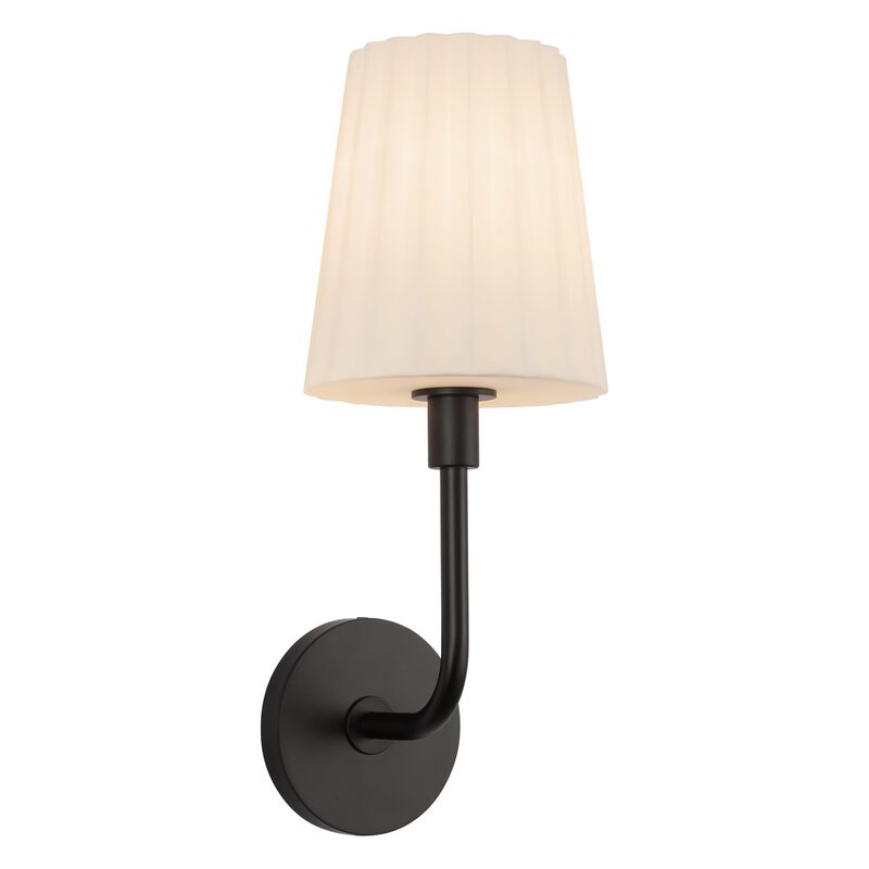 Plisse 18 Inch Wall Sconce by Alora Mood