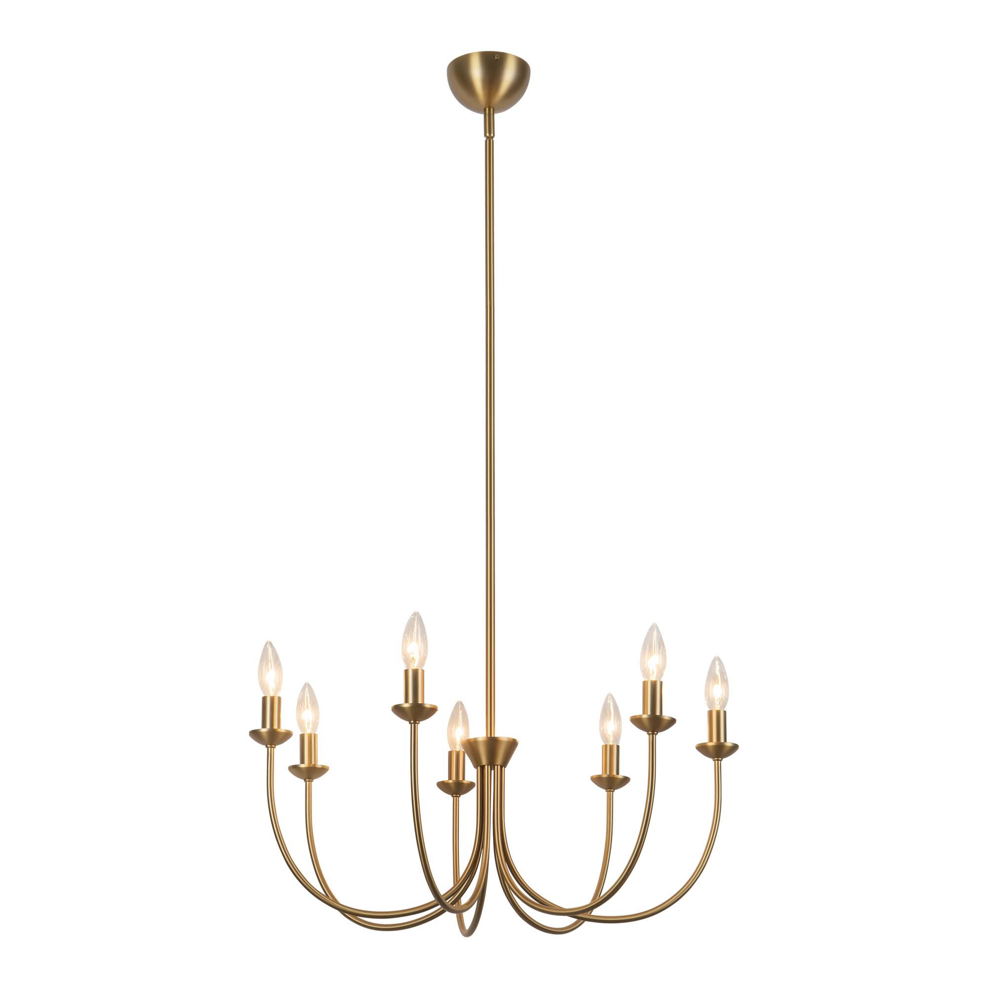 Shown in Brushed Gold finish