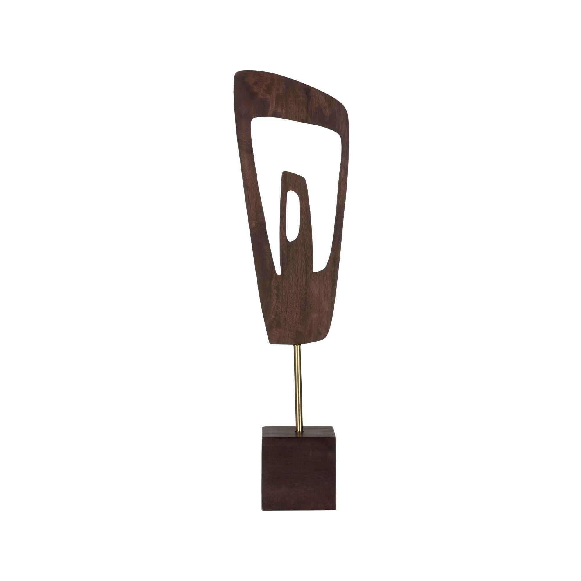 Shown in Brown and Gold finish