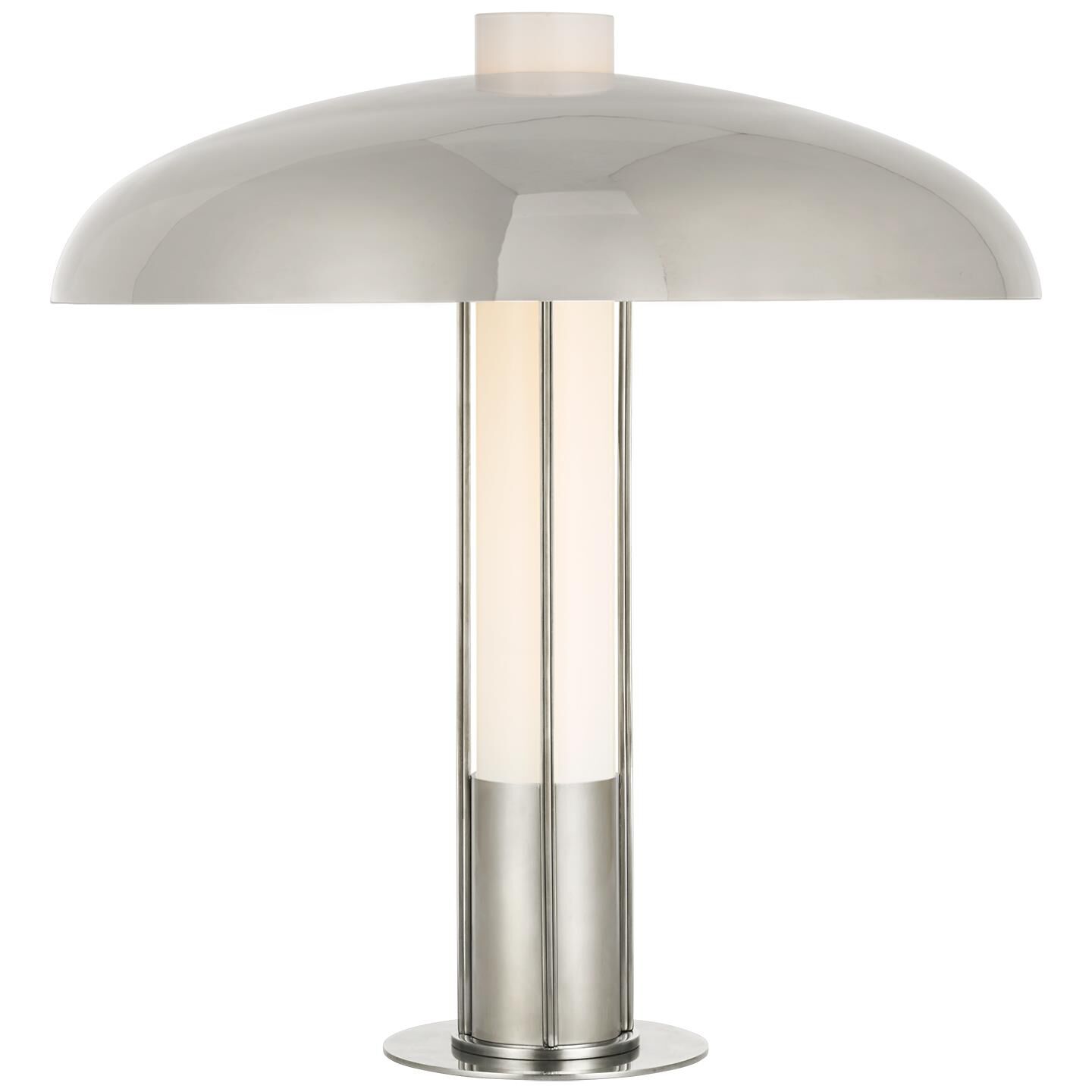 Shown in Polished Nickel finish and Polished Nickel shade