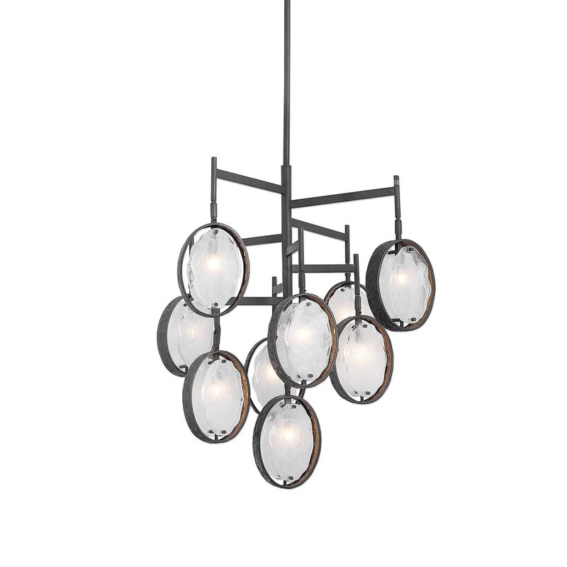 Kalizma Home Maxin 29 Inch 9 Light Chandelier by Uttermost