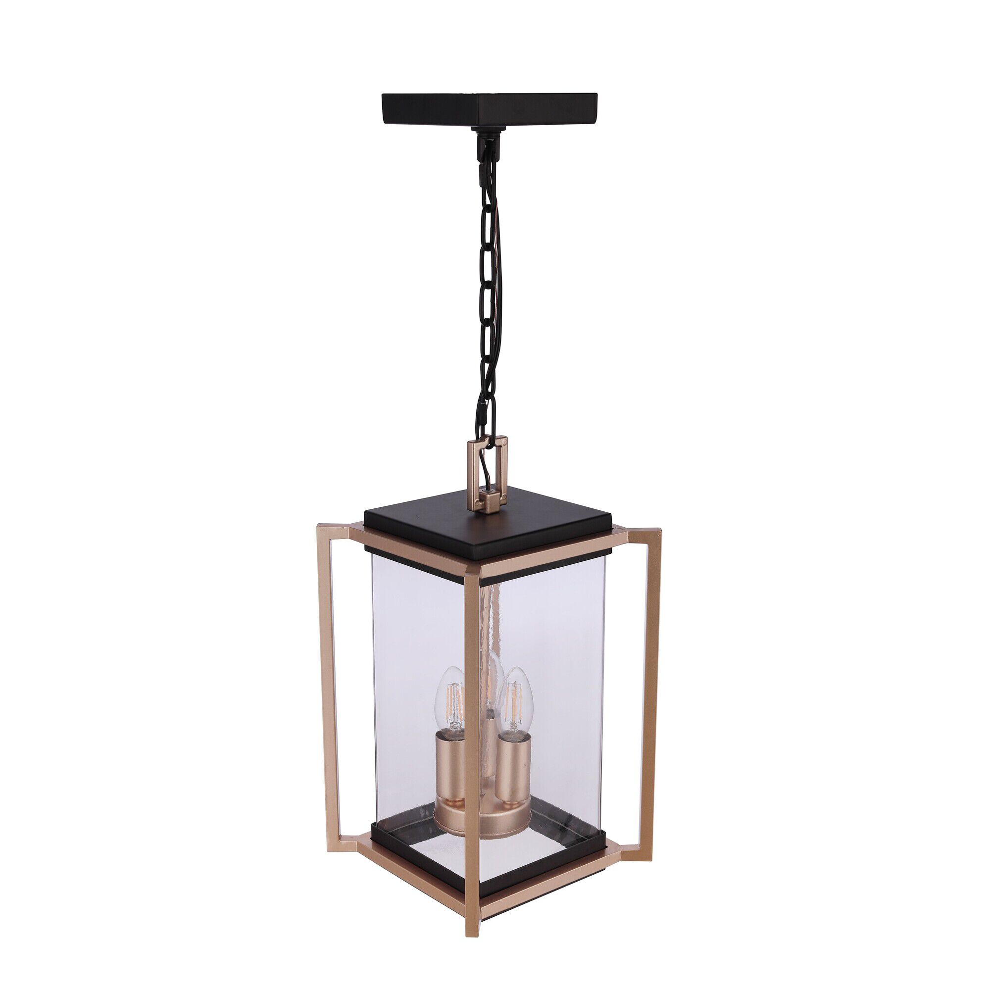 Metalwork Small Outdoor Hanging Lantern,