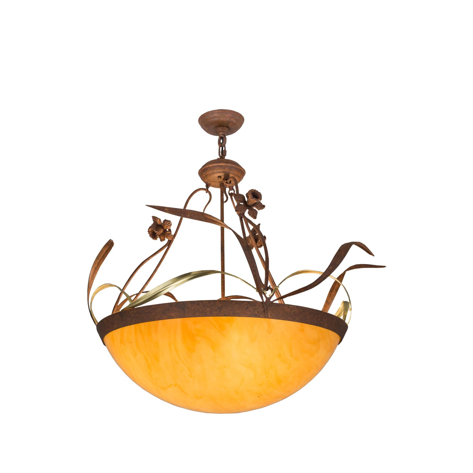 Daffodil 26 Inch Large Pendant by Meyda Lighting