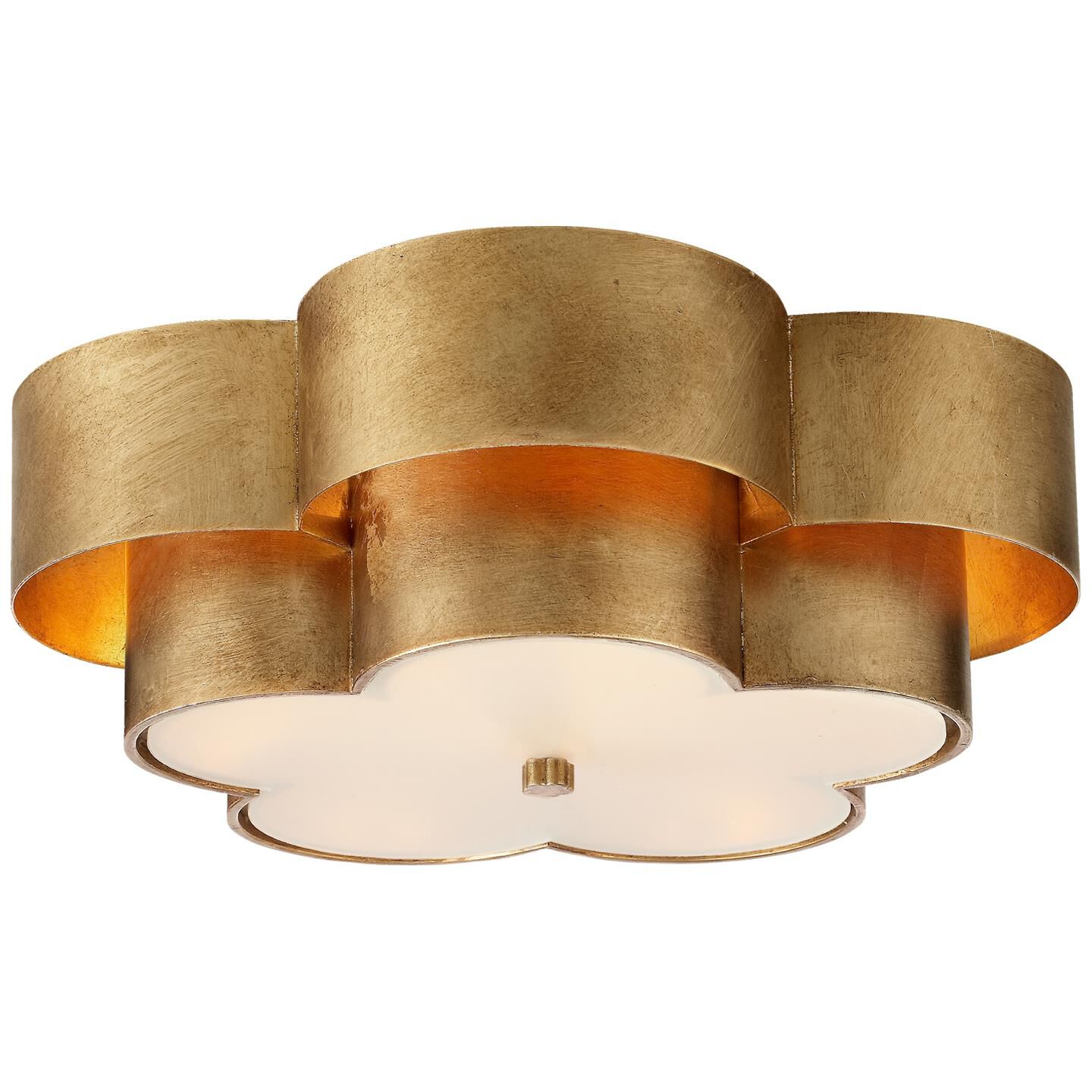 AERIN Arabelle 19 Inch 4 Light Flush Mount by Visual Comfort Signature Collection