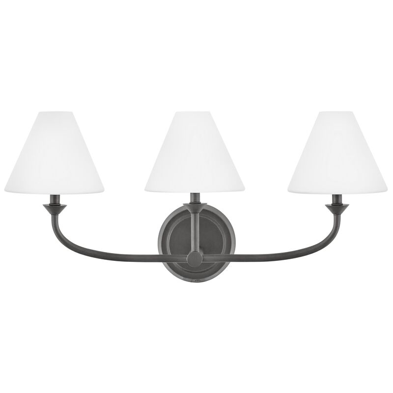 Greta 24 Inch 3 Light Bath Vanity Light by Hinkley