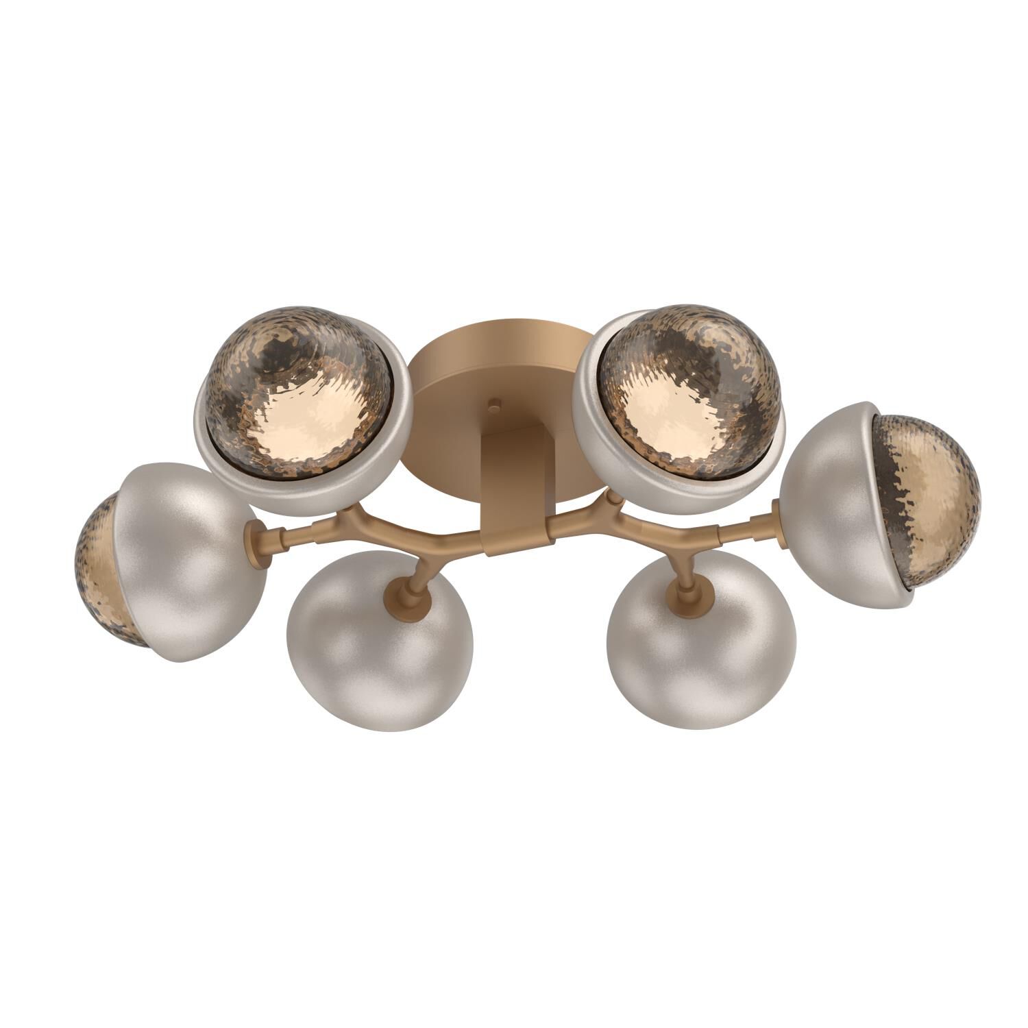Levi Wilson Cabochon 27 Inch Flush Mount by Hammerton Studio