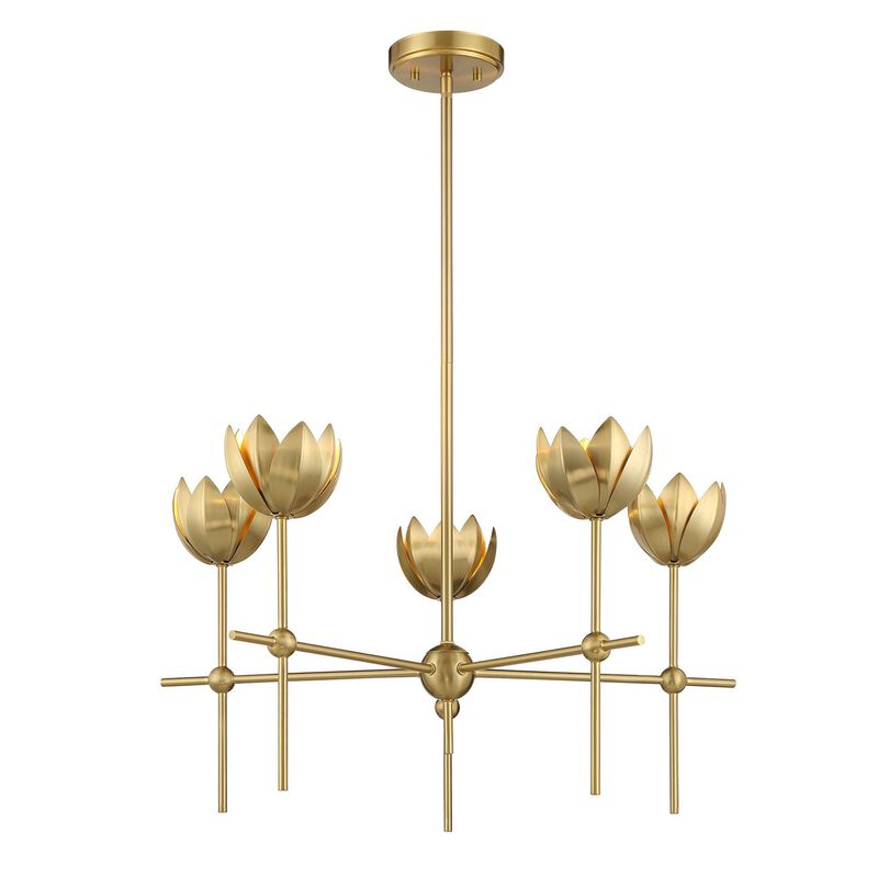 26 Inch Chandelier by Meridian Lighting