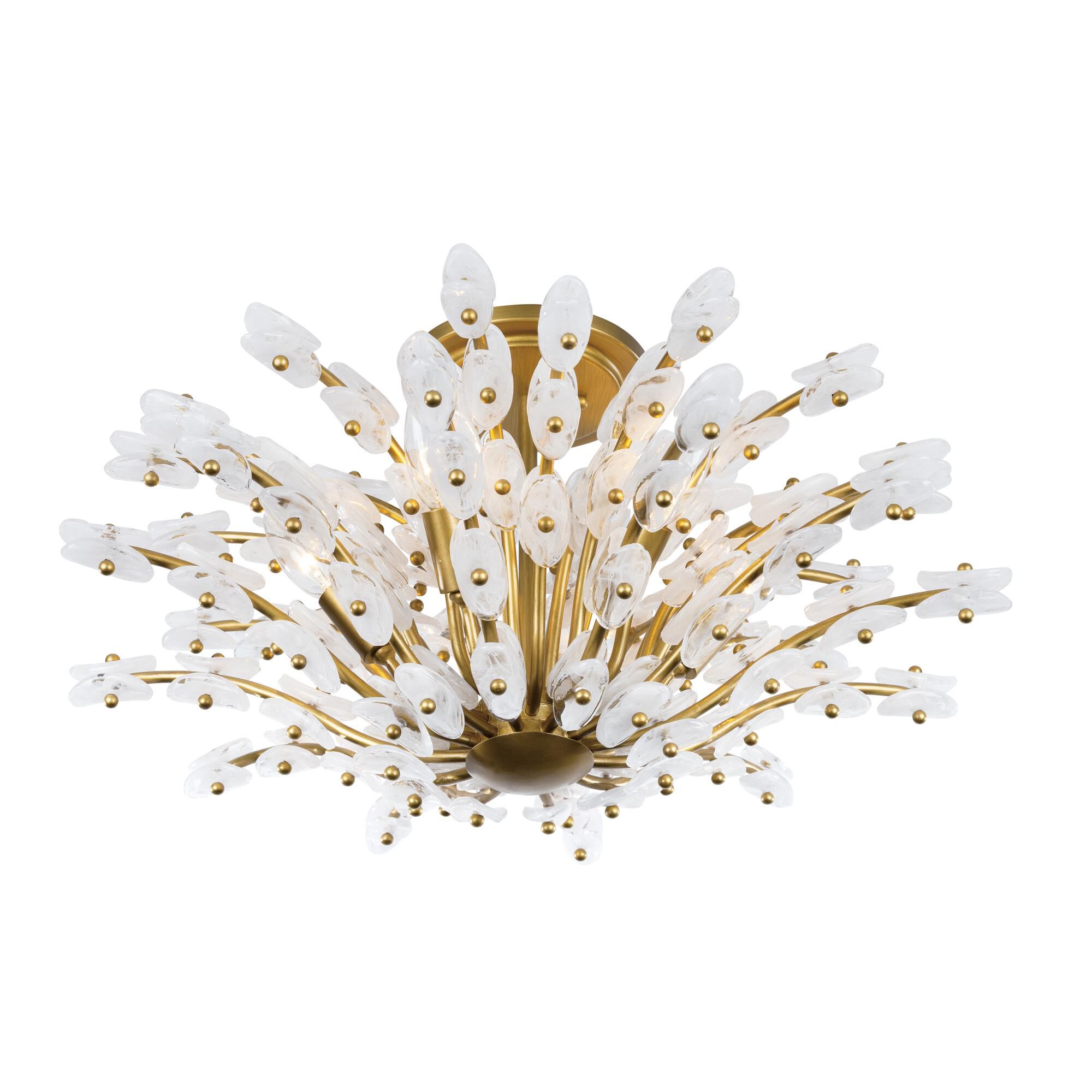 Sorra 24 Inch Semi Flush Mount by Metropolitan Lighting