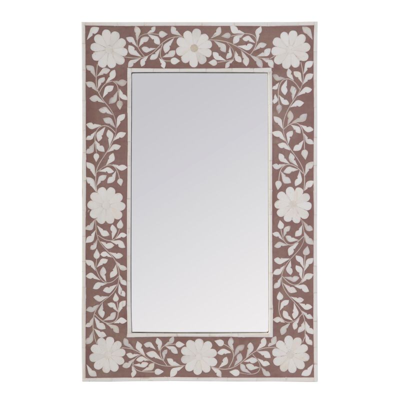 Vivienne 24 Inch Rectangular Decorative Mirror by Butler Specialty Company