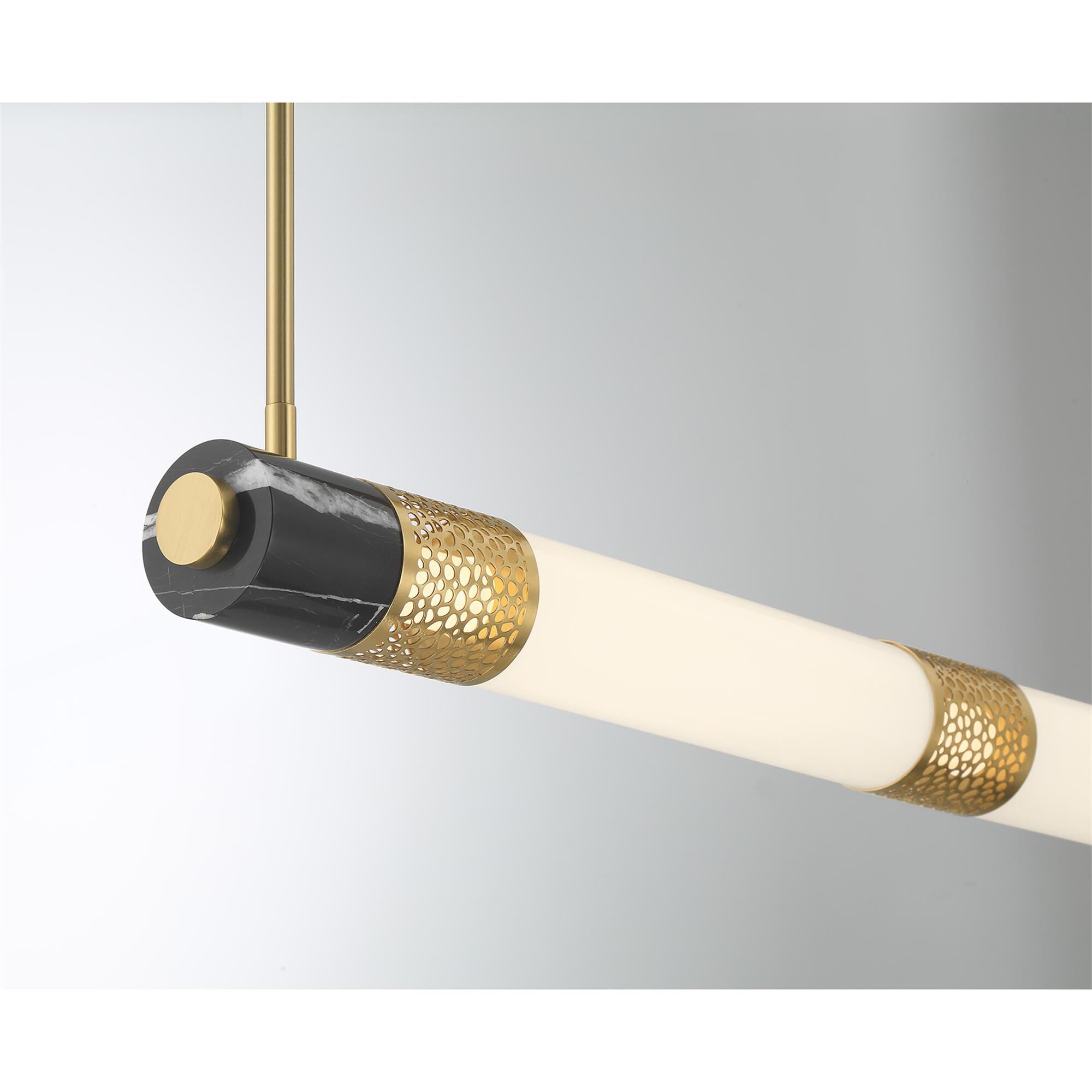 Dann Foley Farrell 42 Inch Linear Suspension Light by Savoy House