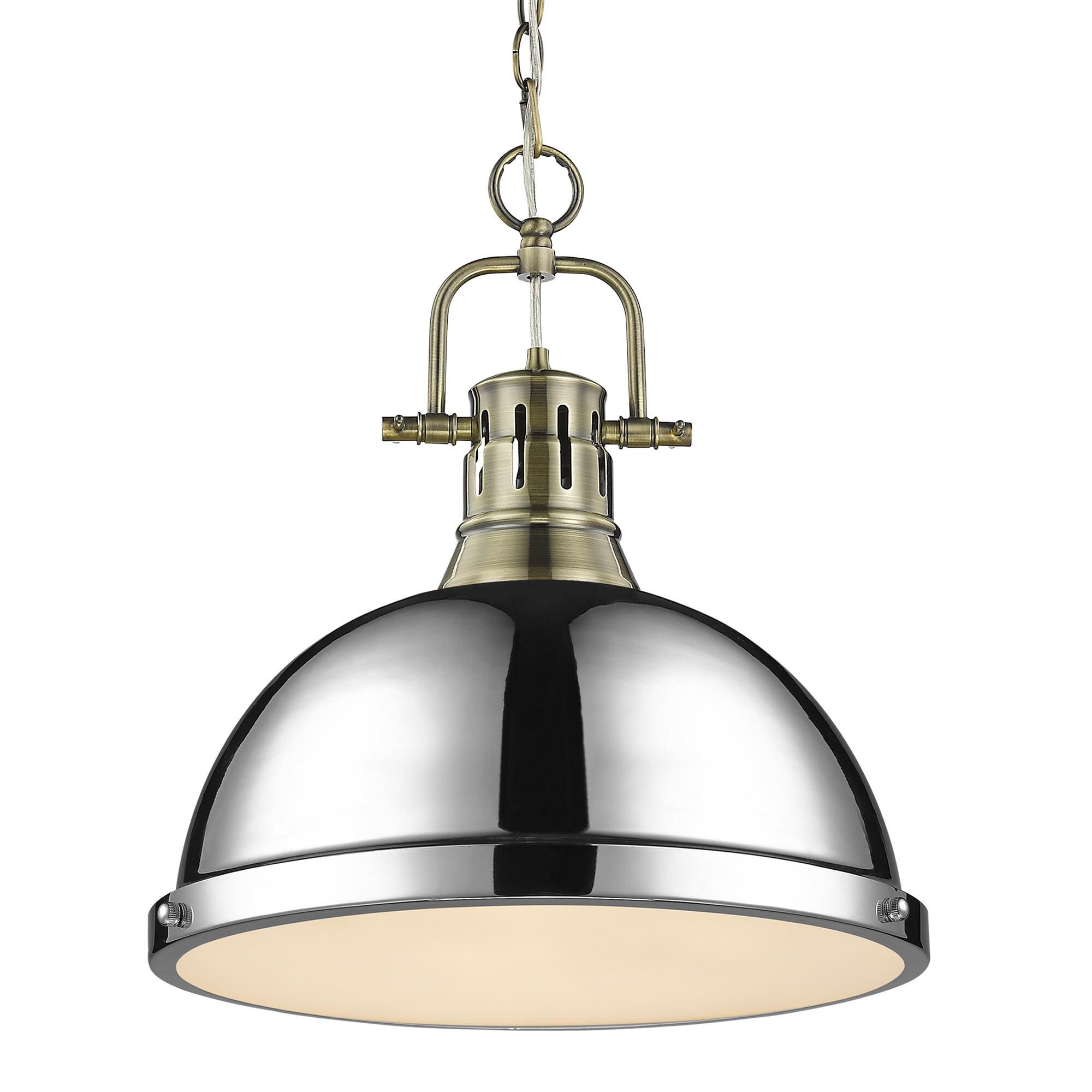 Duncan 14 Inch Large Pendant by Golden Lighting