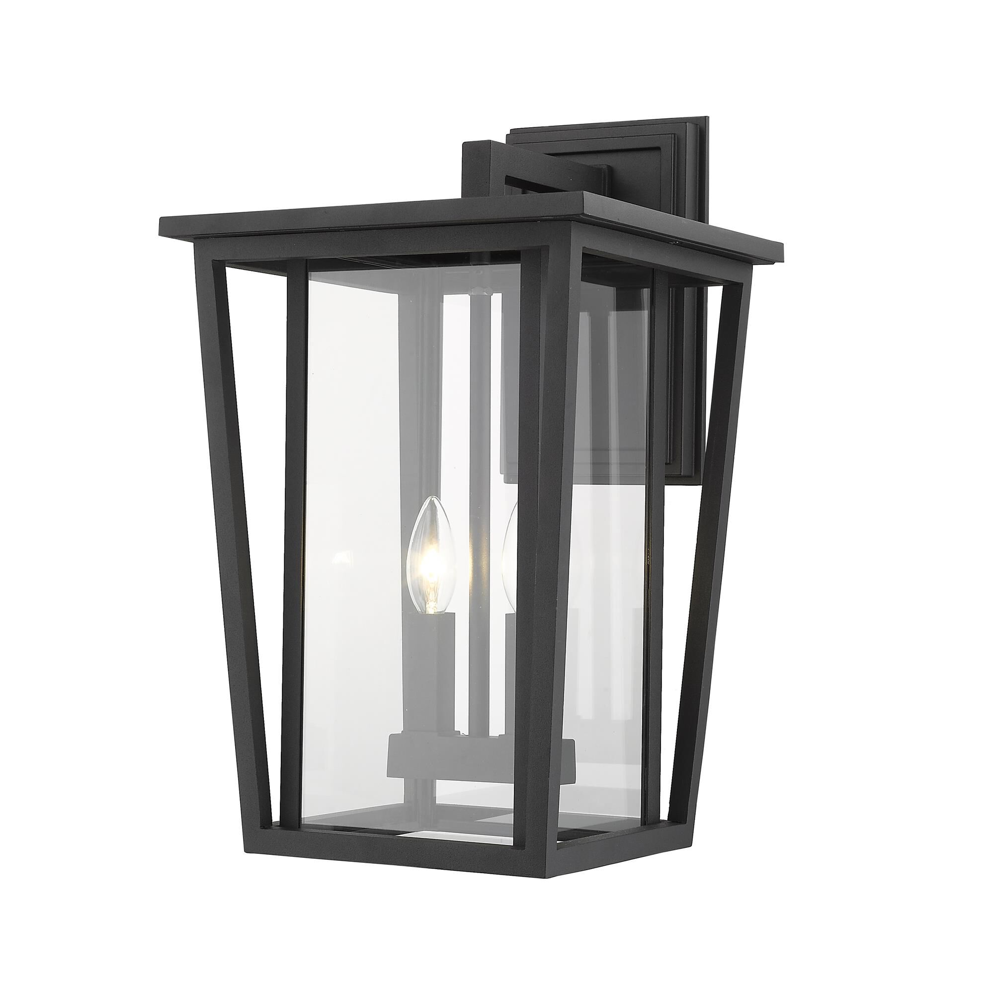 Seoul 18 Inch Tall 2 Light Outdoor Wall Light by Z-Lite