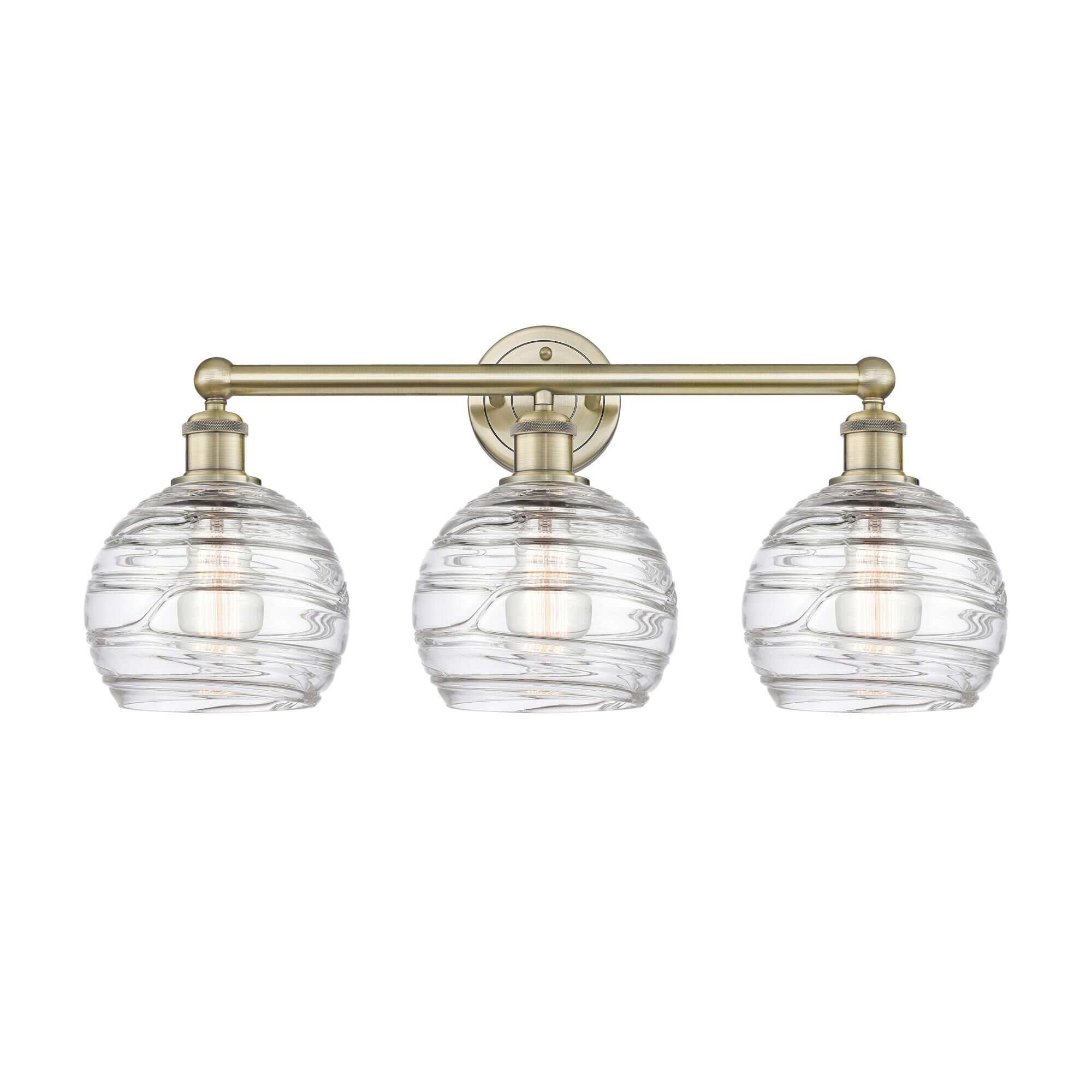 Bruno Marashlian Athens Deco Swirl 26 Inch Bath Vanity Light by Innovations Lighting