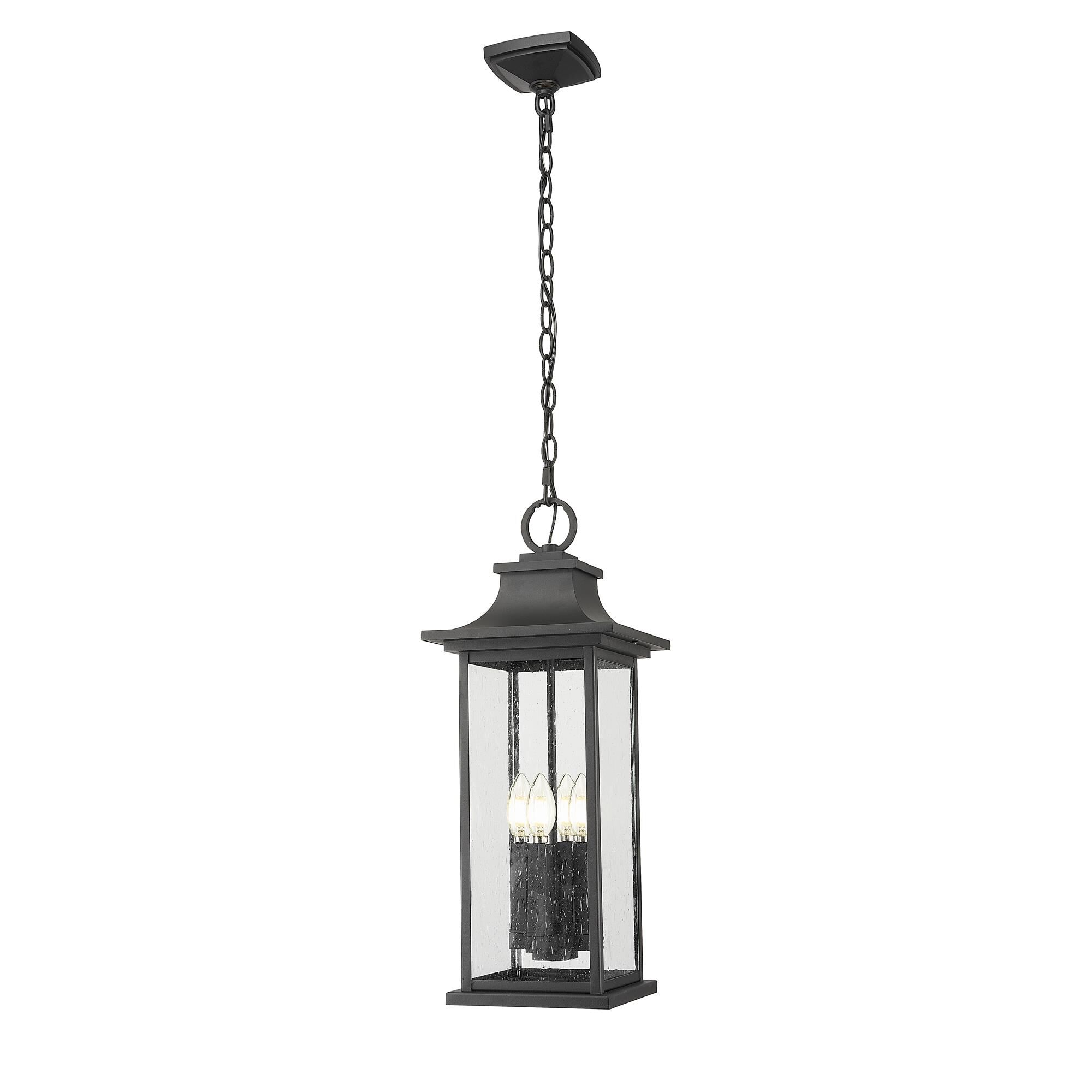 Tiberius 9 Inch Outdoor Hanging Lantern by Z Lite