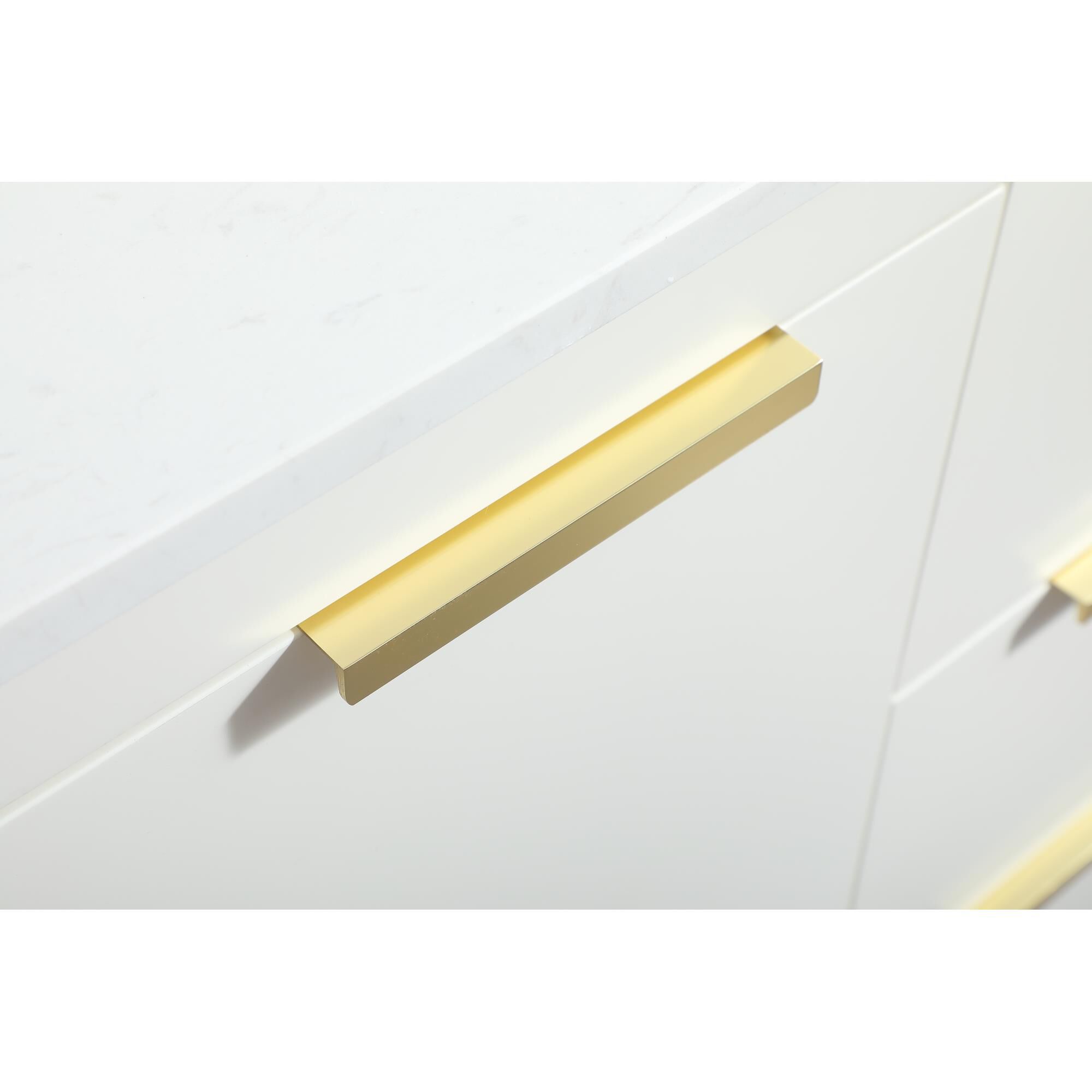 Shown in White finish