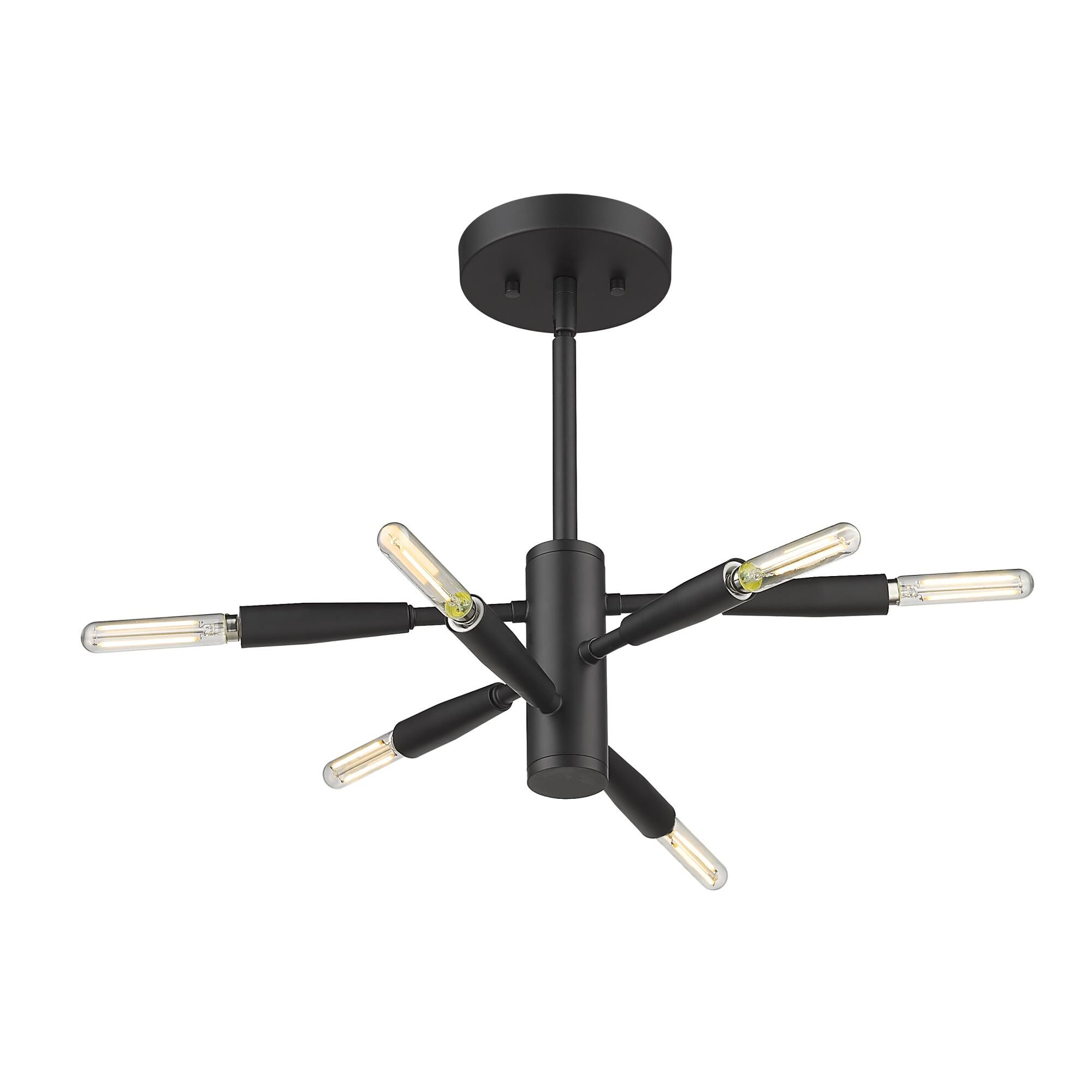 Ascension 16 Inch 6 Light Semi Flush Mount by Z-Lite